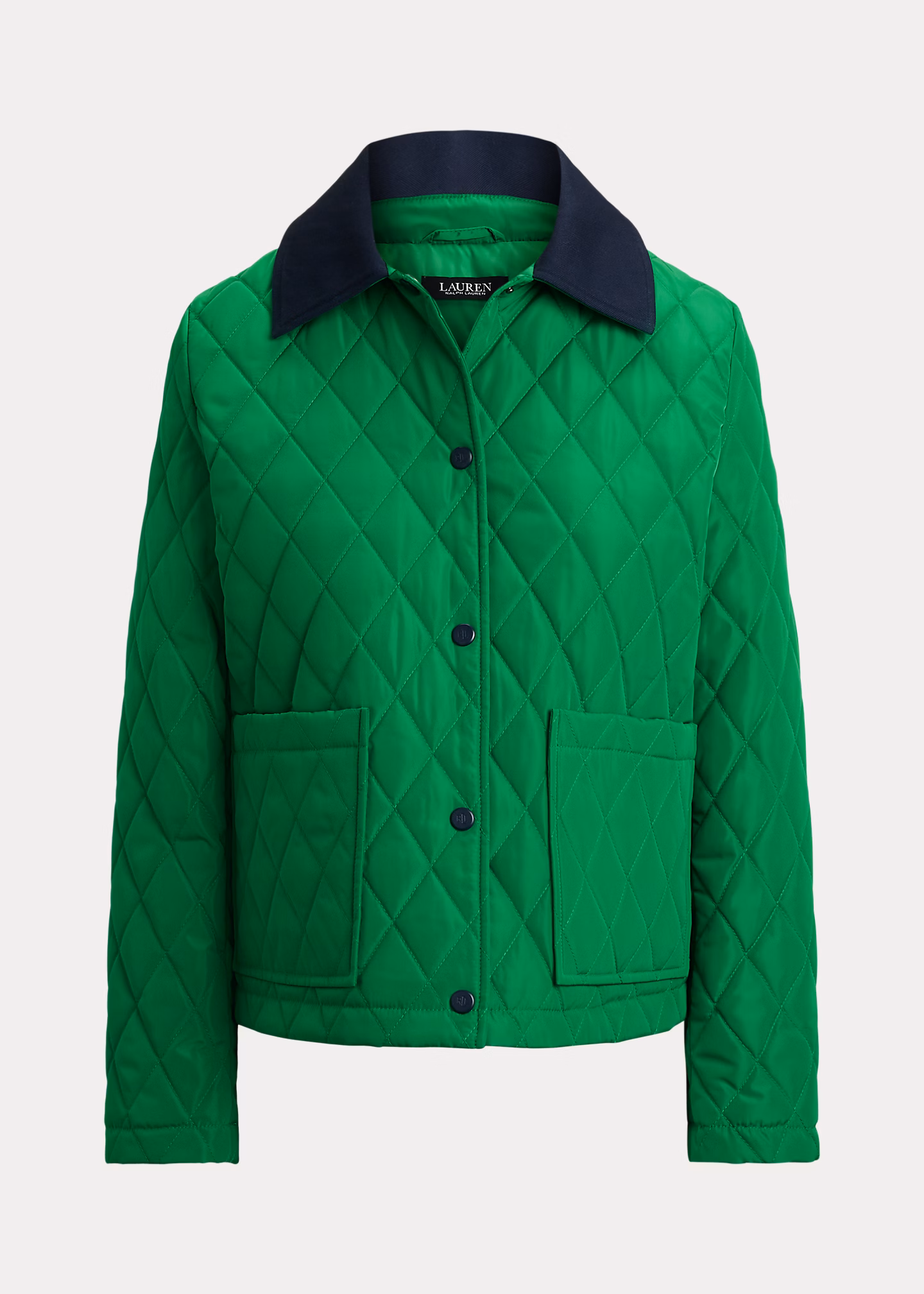 Jacke mit Rautensteppung und Twillbesatz - RALPH LAUREN OUTLET