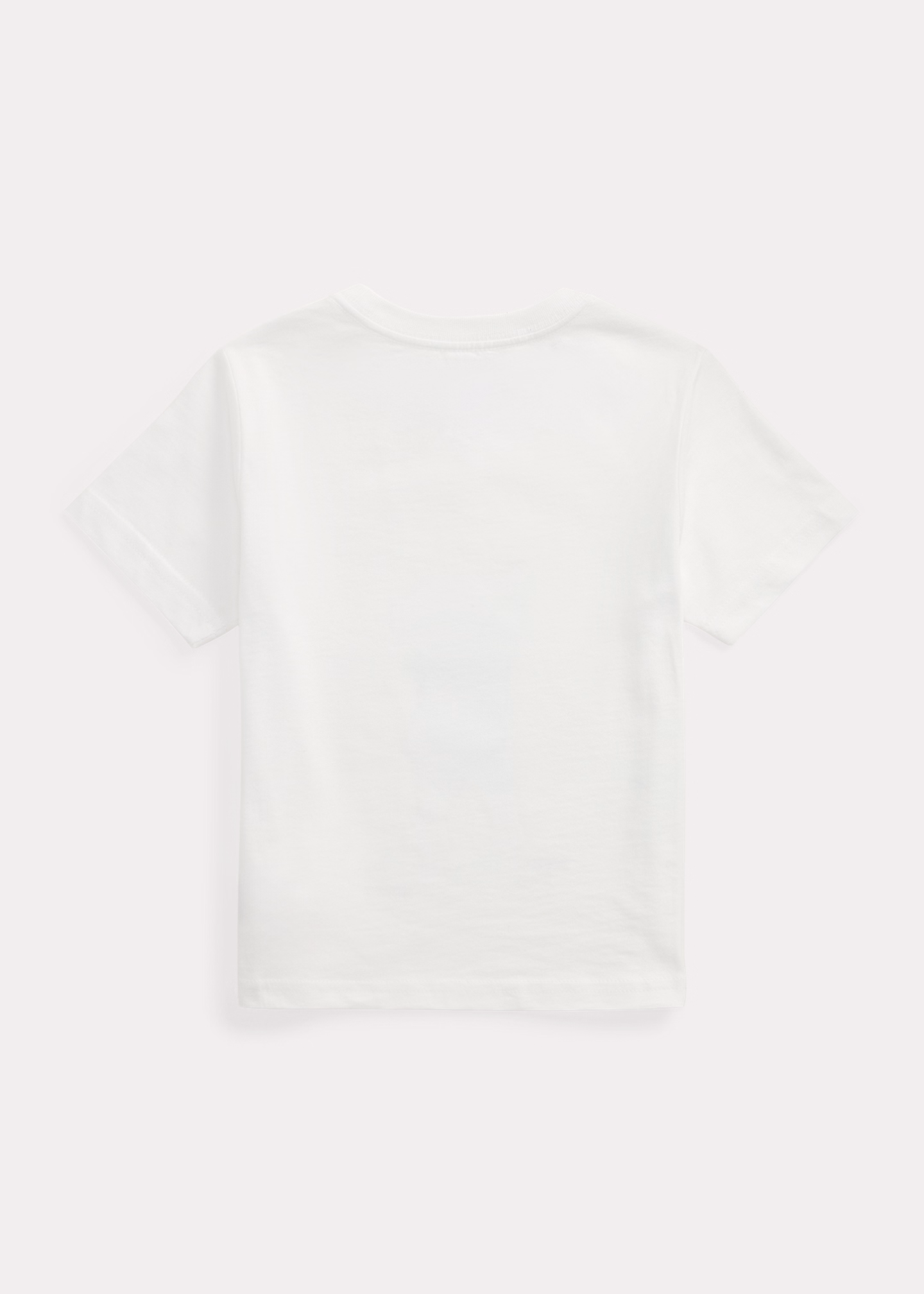 Baumwolljersey-T-Shirt mit Polo Bear - RALPH LAUREN OUTLET