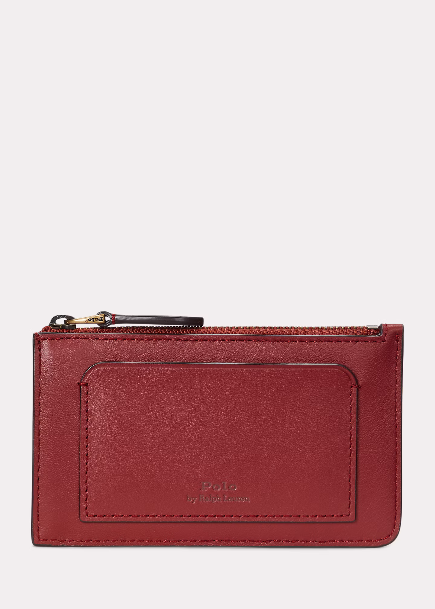 Kartenetui aus Leder mit Polo Bear - RALPH LAUREN OUTLET