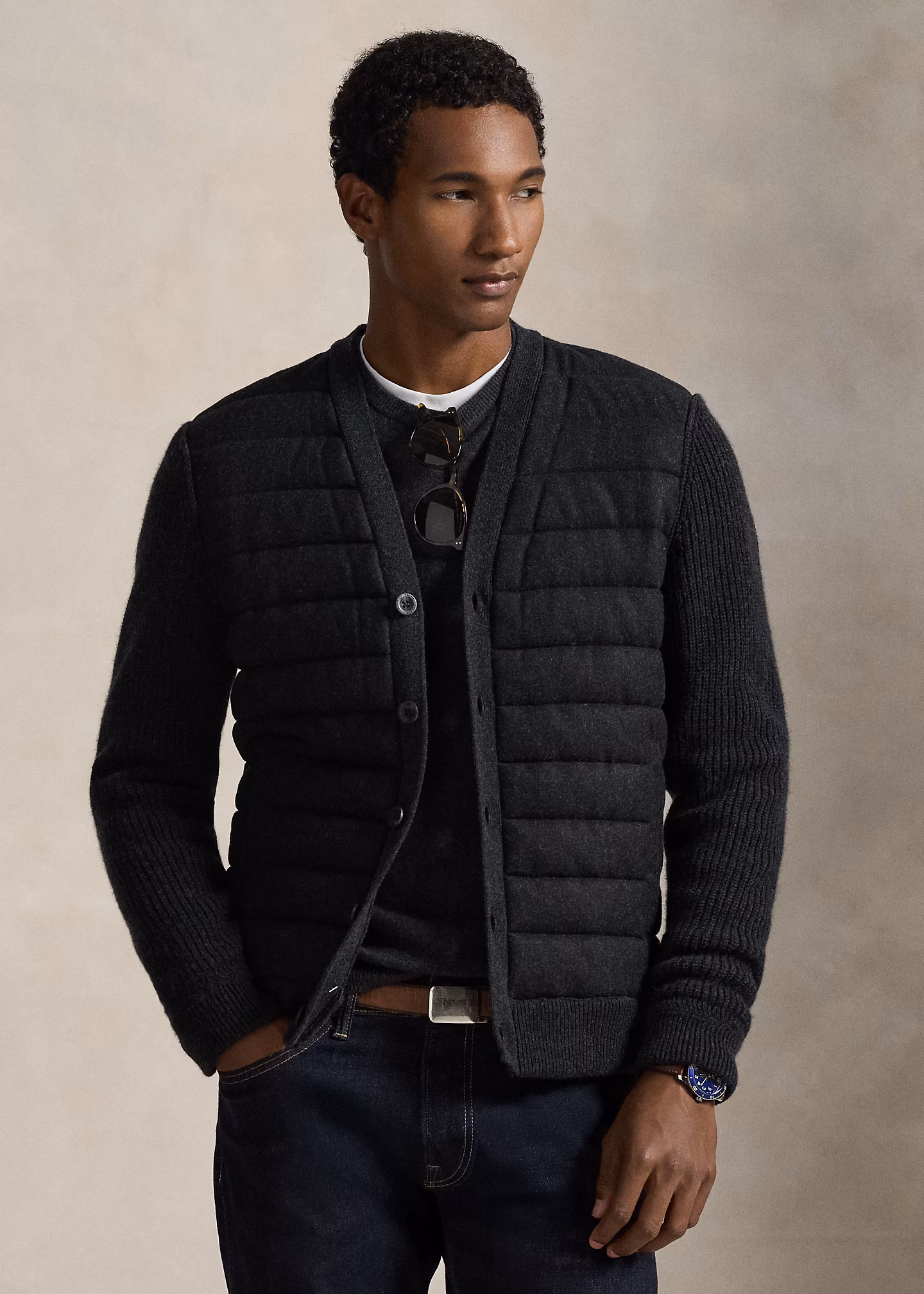 Strickjacke aus Wolle und Kaschmir - RALPH LAUREN OUTLET