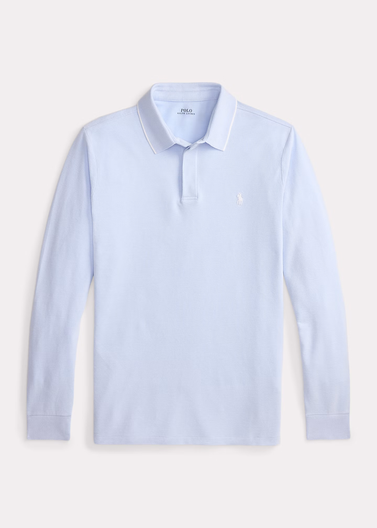 Custom-Slim-Fit Oxford-Piqué-Poloshirt - RALPH LAUREN OUTLET