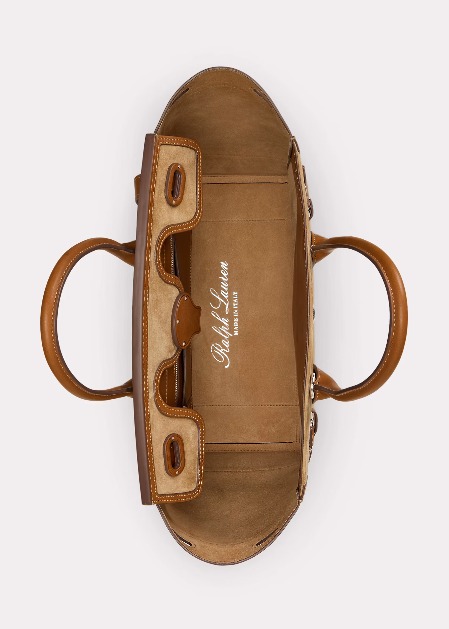 Tasche Soft Ricky 33 aus Kalbswildleder - RALPH LAUREN OUTLET