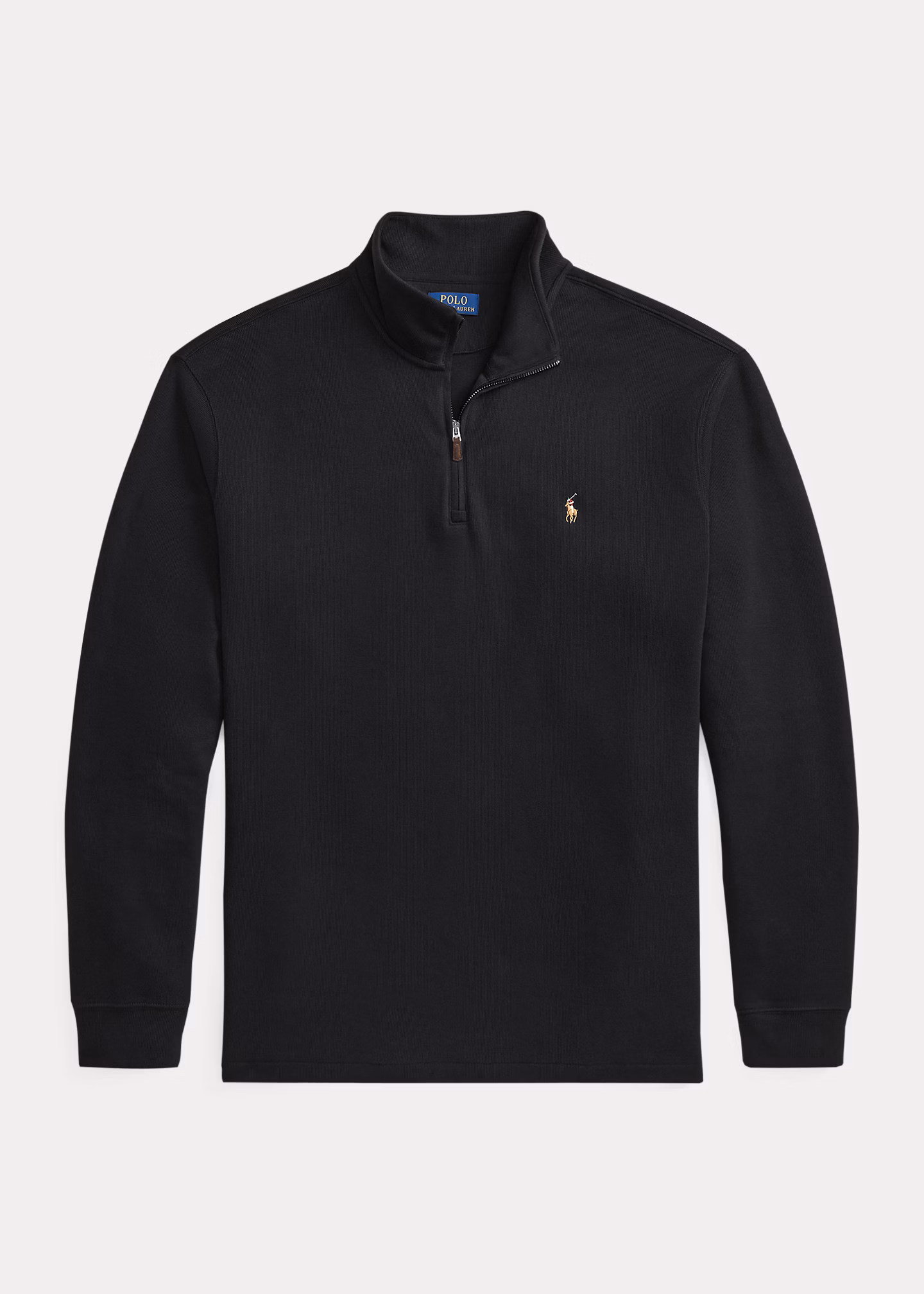 Rippenpullover mit Viertelreißverschluss - RALPH LAUREN OUTLET