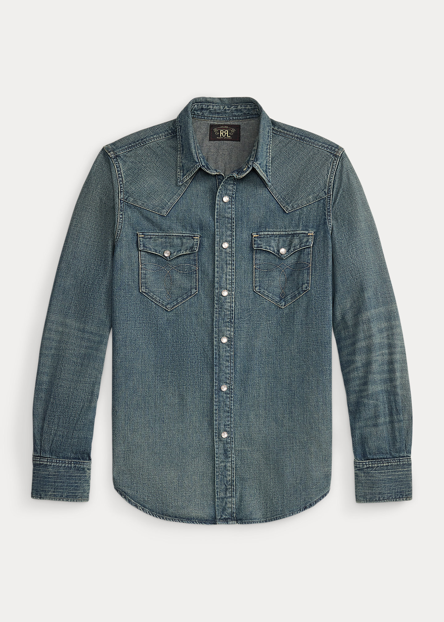 Slim-Fit-Westernhemd aus Denim - RALPH LAUREN OUTLET