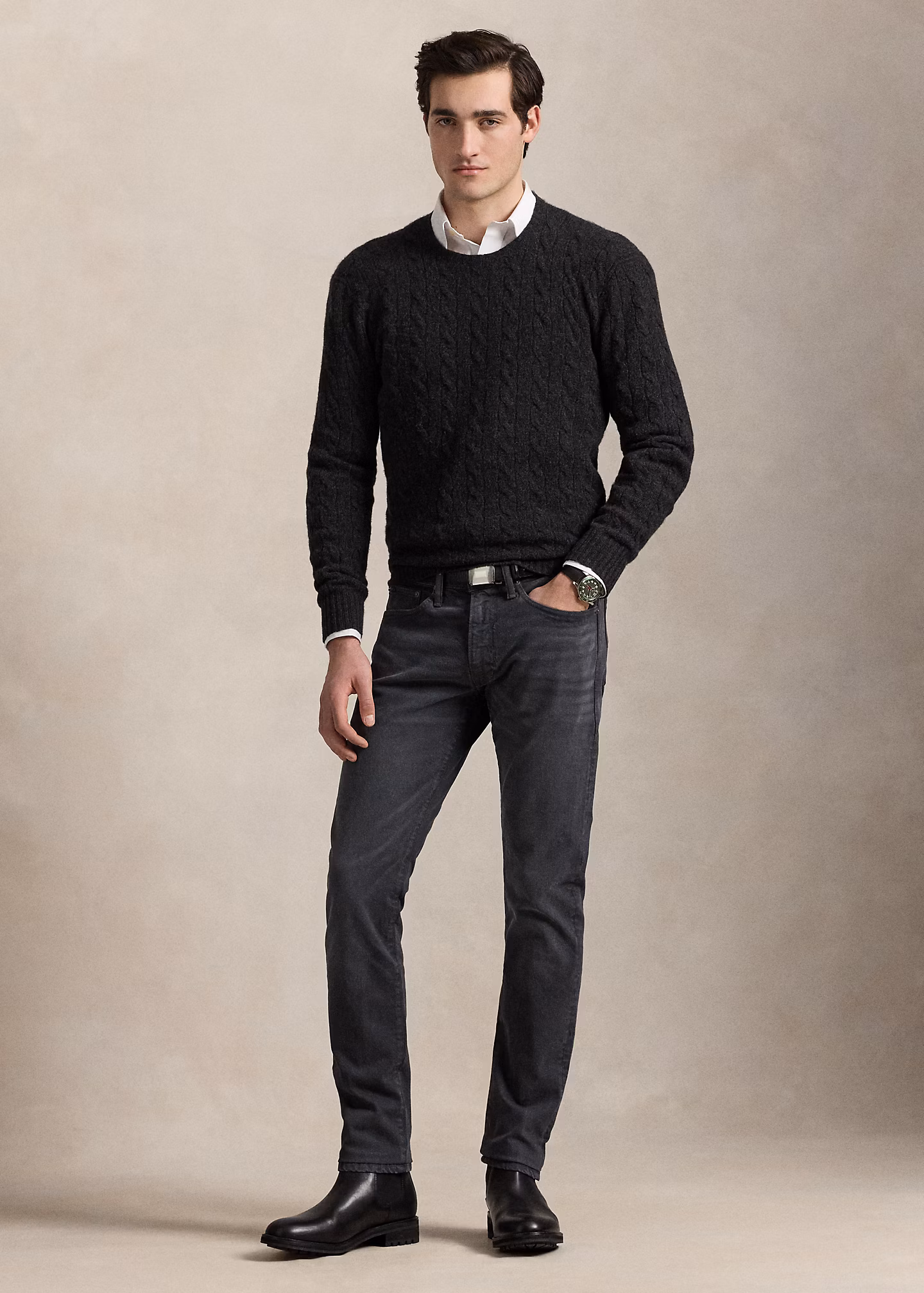 Stretchjeans Sullivan Slim mit Pony - RALPH LAUREN OUTLET