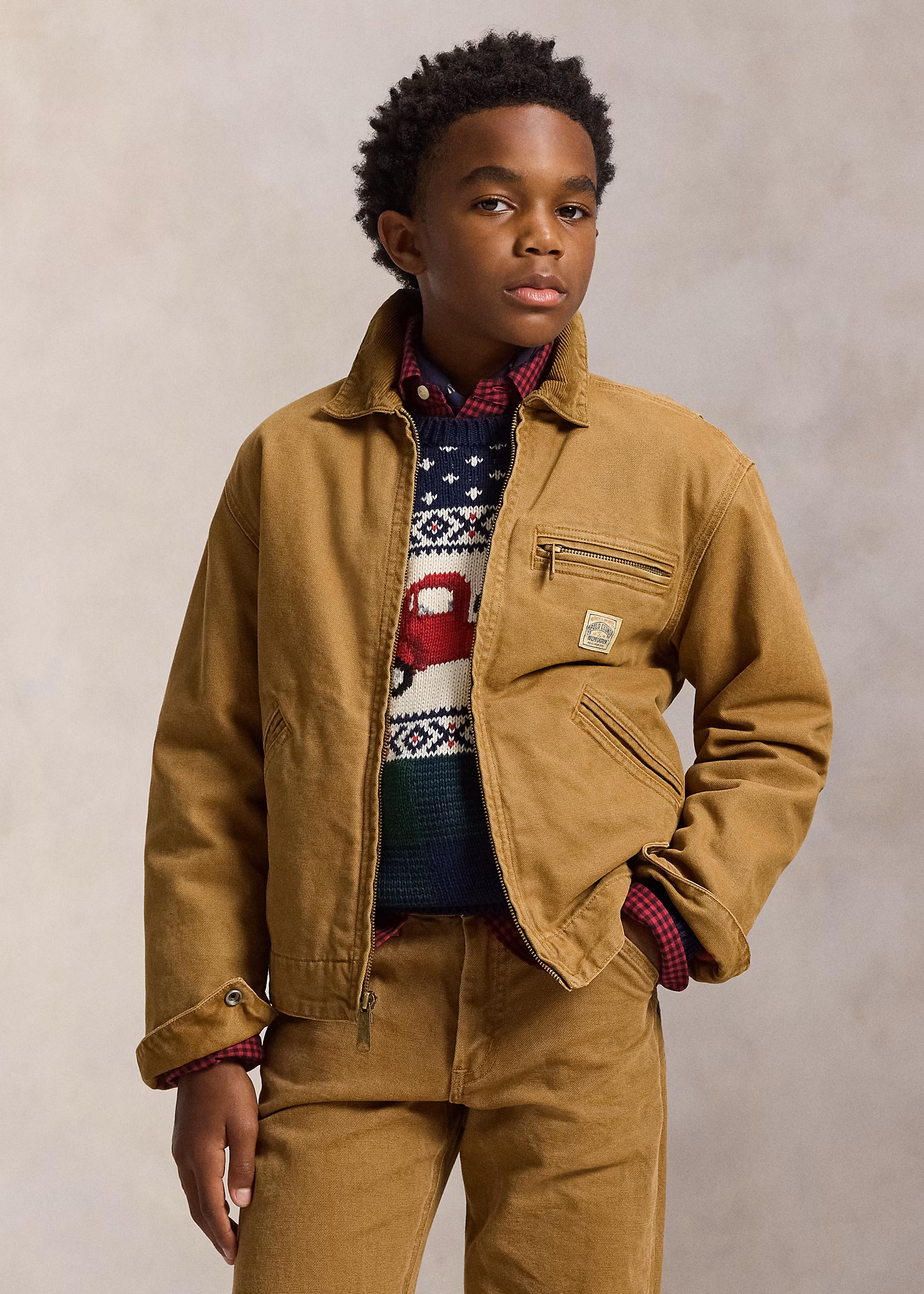 Jacke aus Baumwollsegeltuch - RALPH LAUREN OUTLET