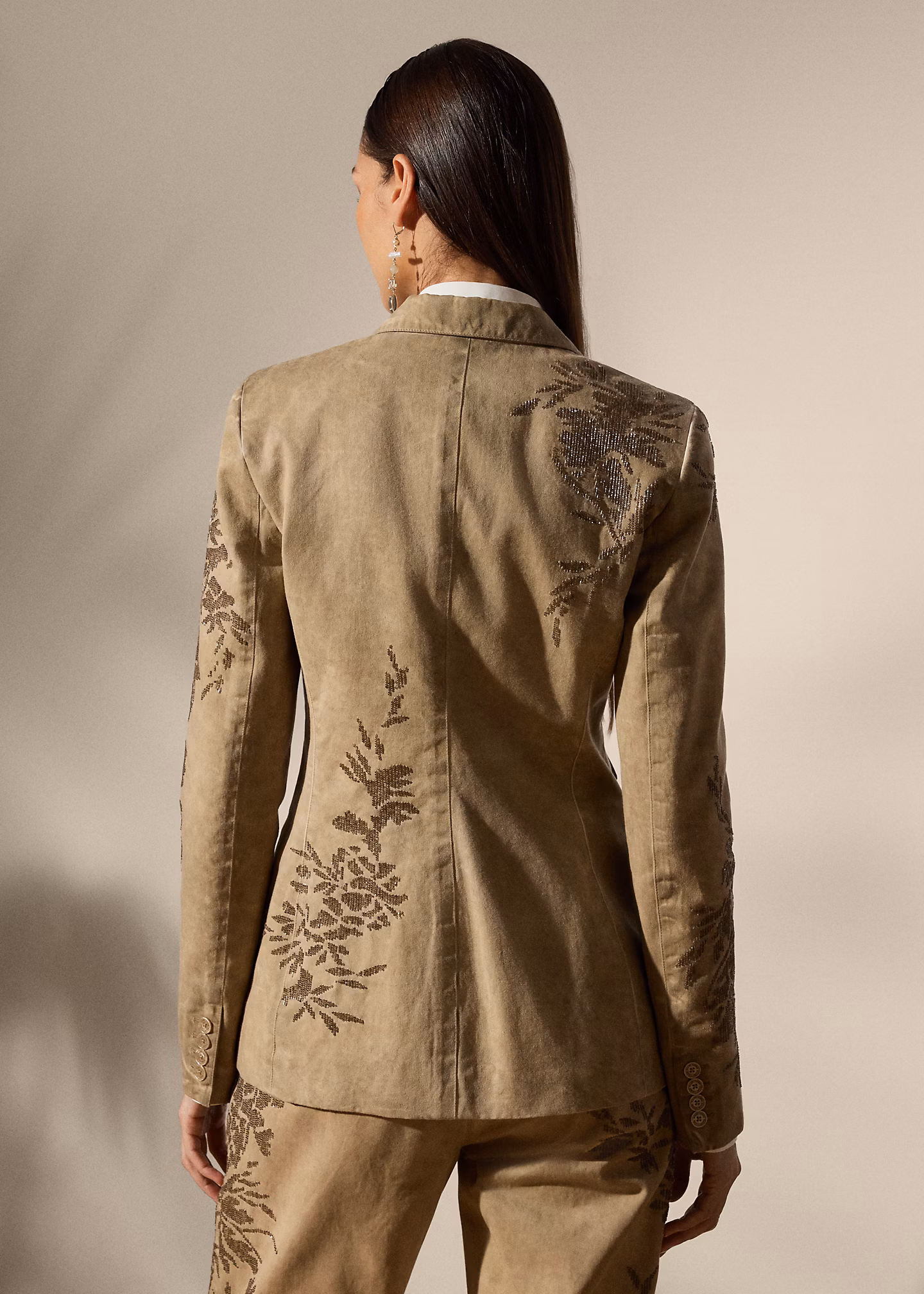 Verzierte Jacke Parker aus Baumwollchino - RALPH LAUREN OUTLET