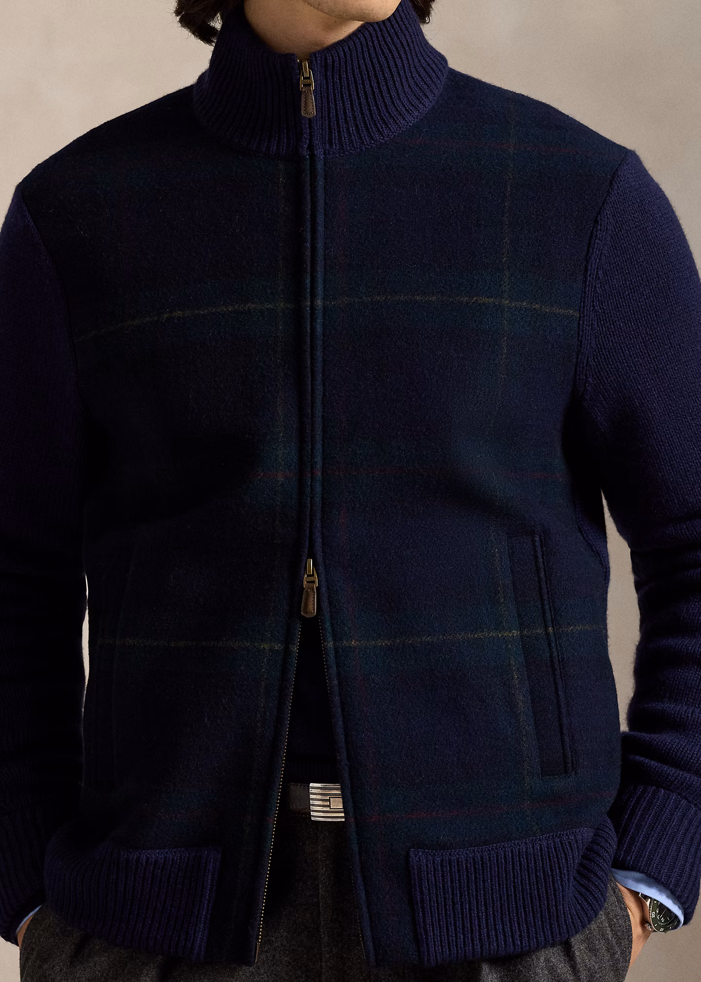 Der Polo-Pullover mit Tartanmuster - RALPH LAUREN OUTLET