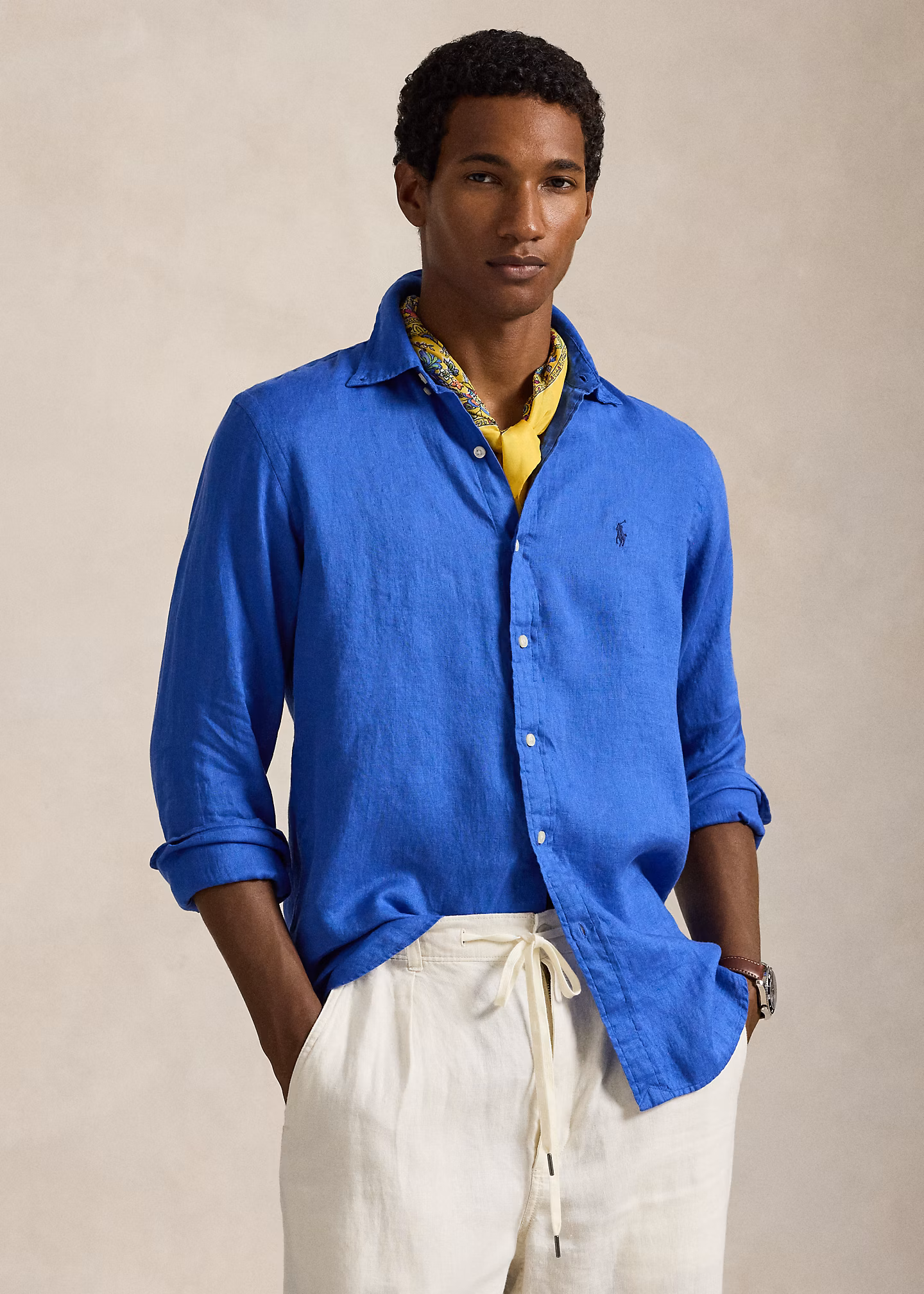 Custom-Fit Leinenhemd - RALPH LAUREN OUTLET