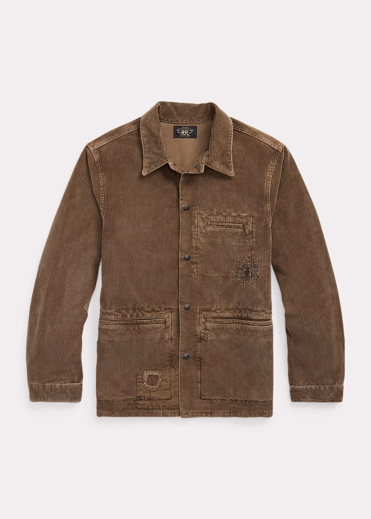 Kordsamt-Hemdjacke in Used-Optik - RALPH LAUREN OUTLET