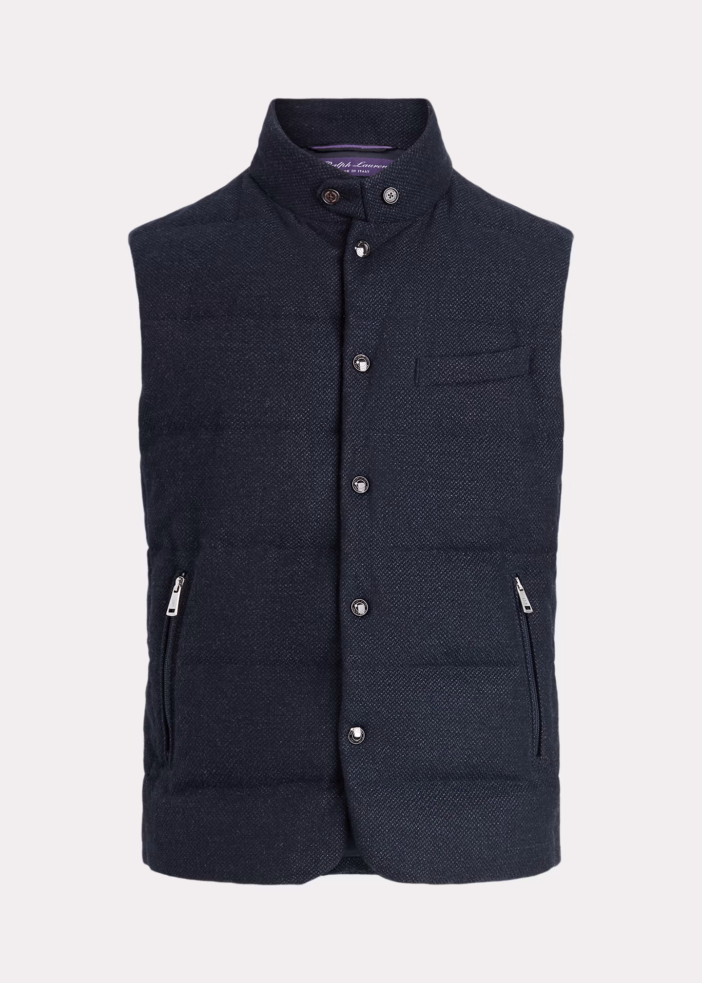 Tweed-Daunenweste Whitwell mit Wolle - RALPH LAUREN OUTLET