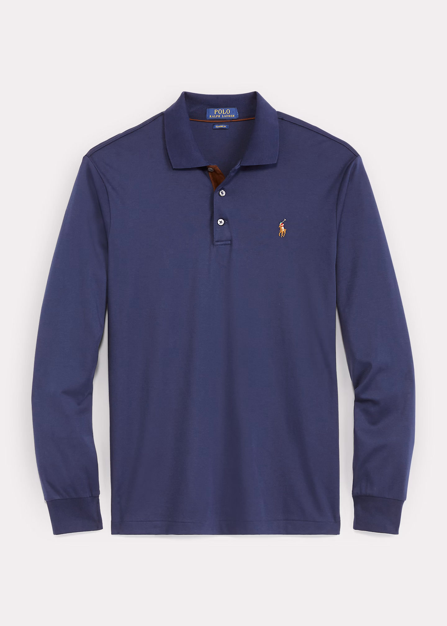 Custom-Slim-Fit Baumwoll-Poloshirt - RALPH LAUREN OUTLET