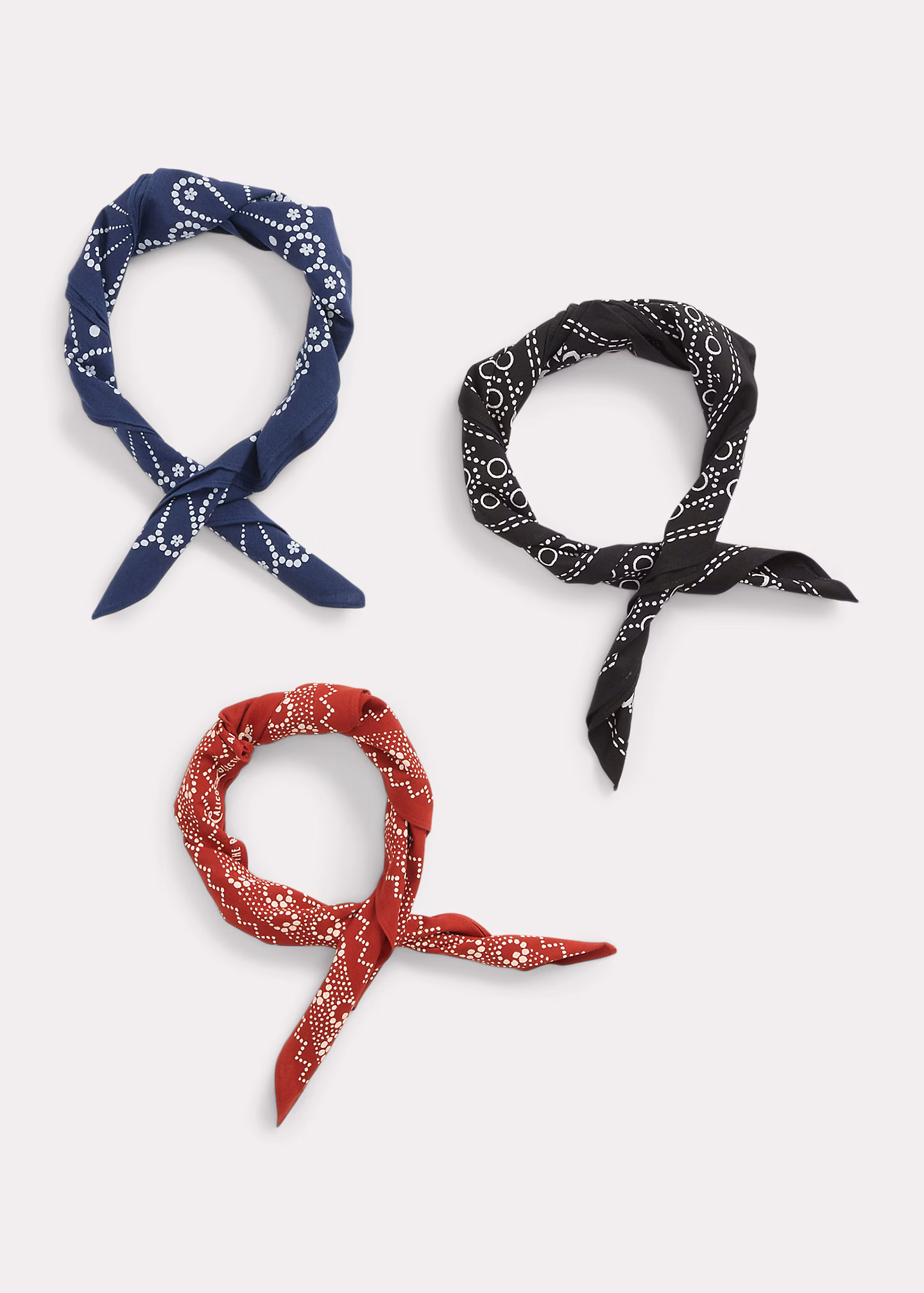 3er-Pack Bandanas mit Calico-Druck - RALPH LAUREN OUTLET