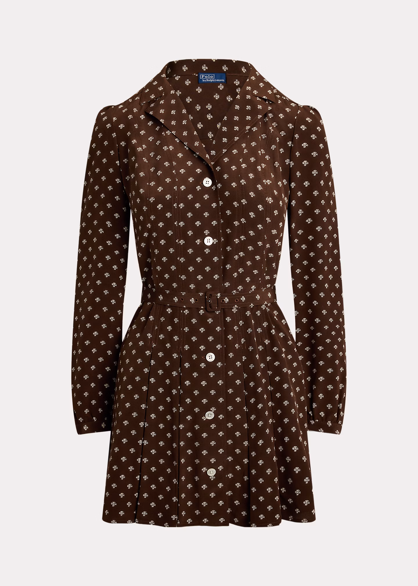 Bedrucktes Minikleid aus Seide - RALPH LAUREN OUTLET