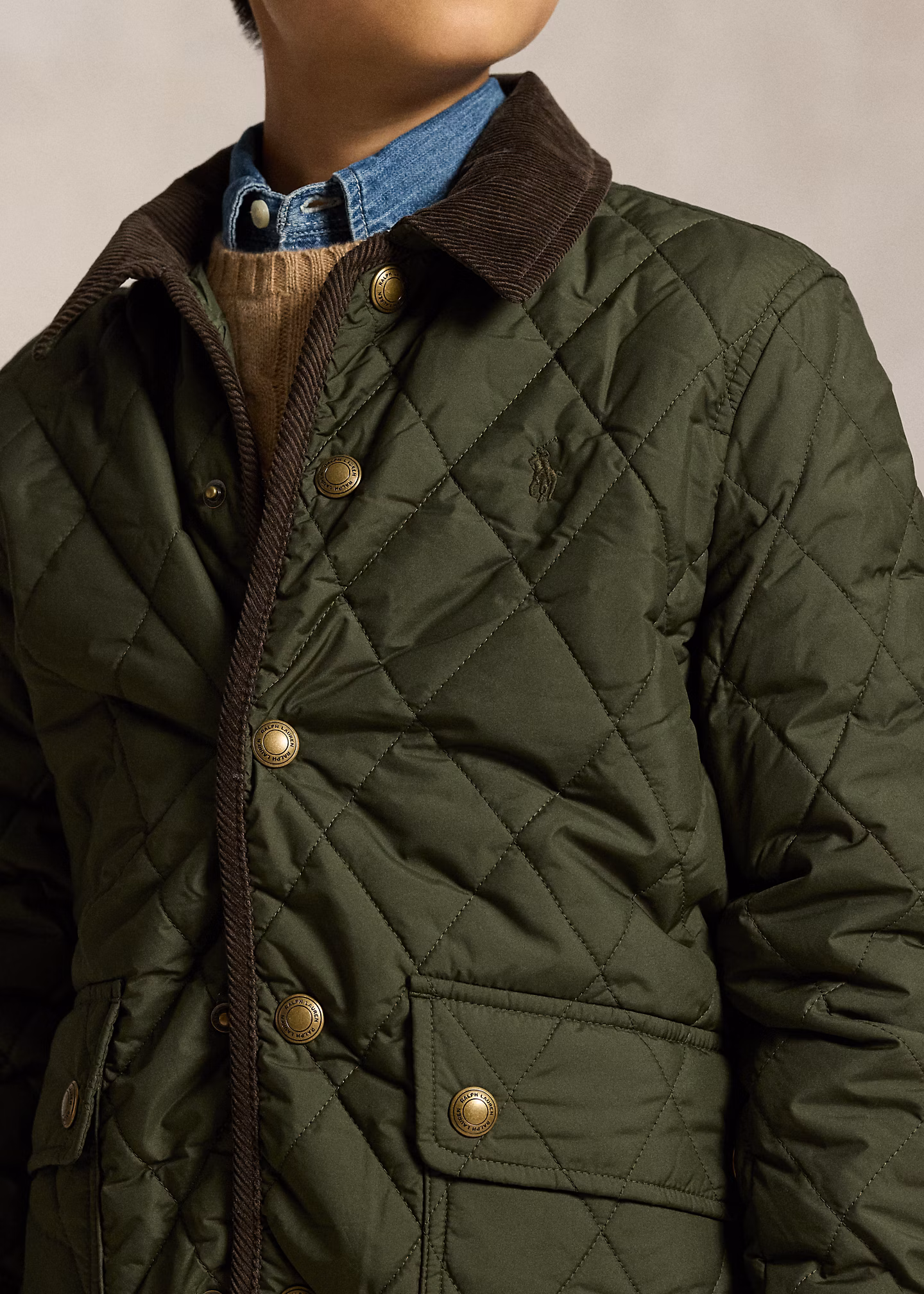 Steppjacke mit Kapuze - RALPH LAUREN OUTLET