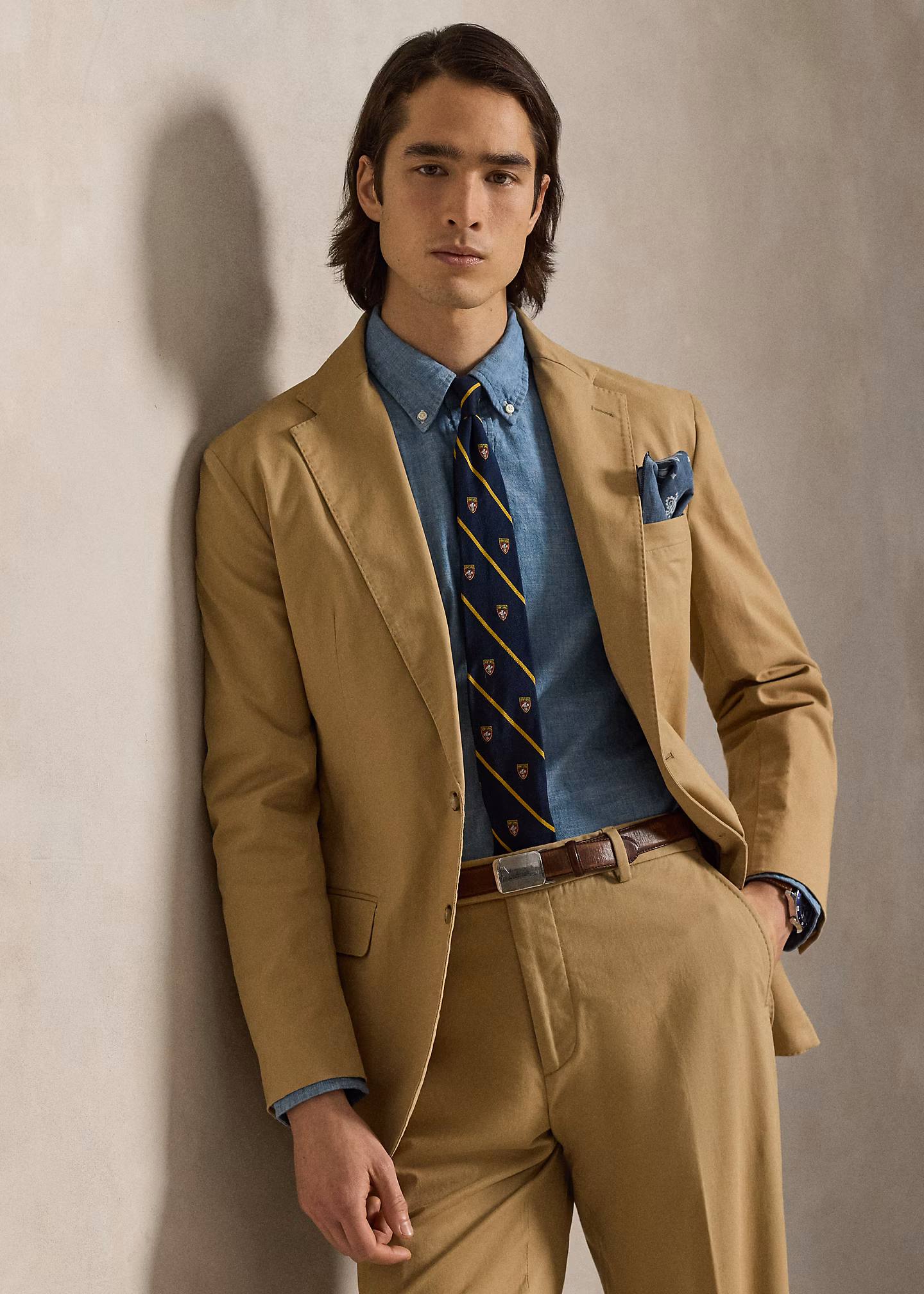 Figurbetontes Chambray-Hemd - RALPH LAUREN OUTLET