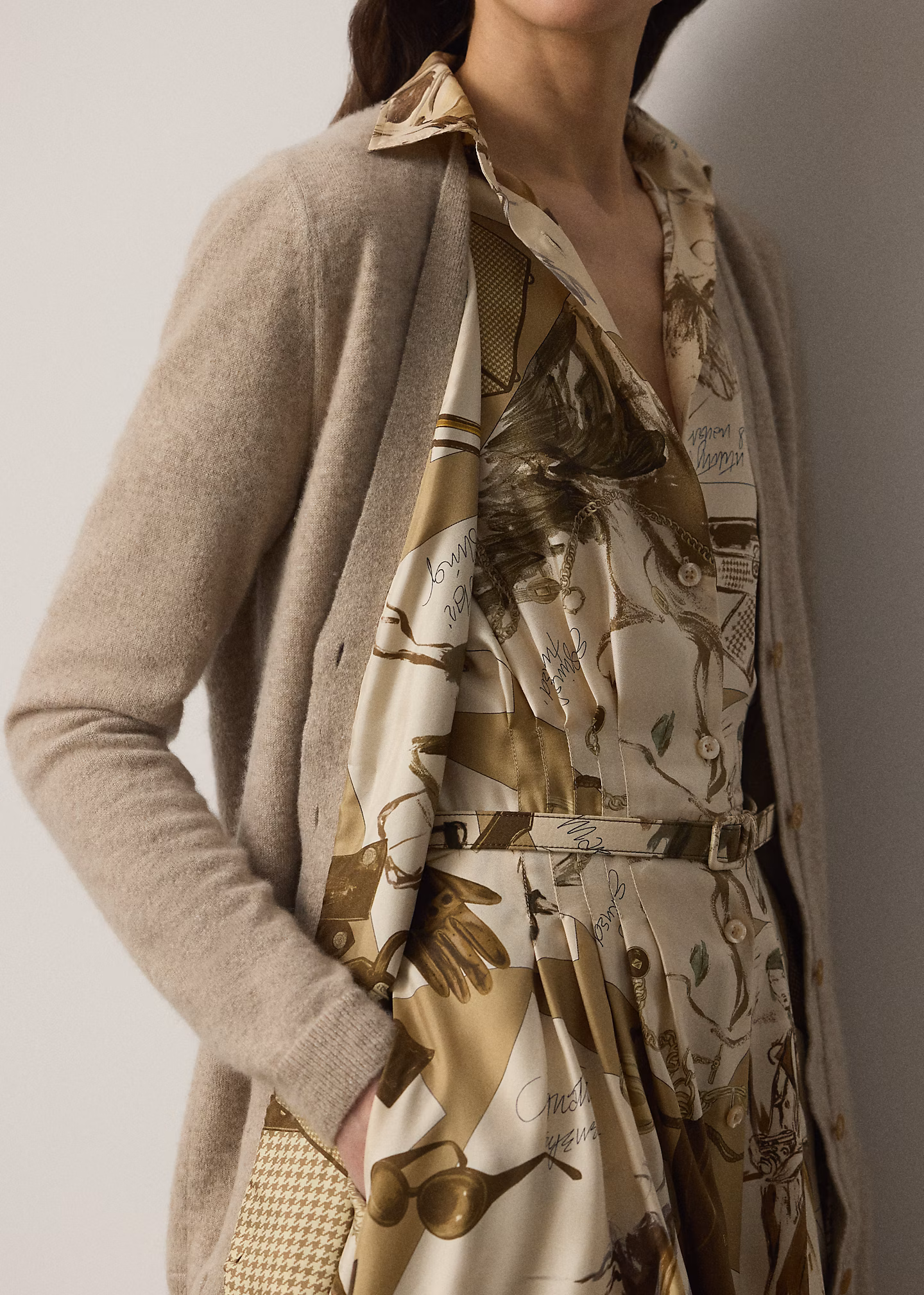 Strickjacke aus Kaschmirmischung - RALPH LAUREN OUTLET