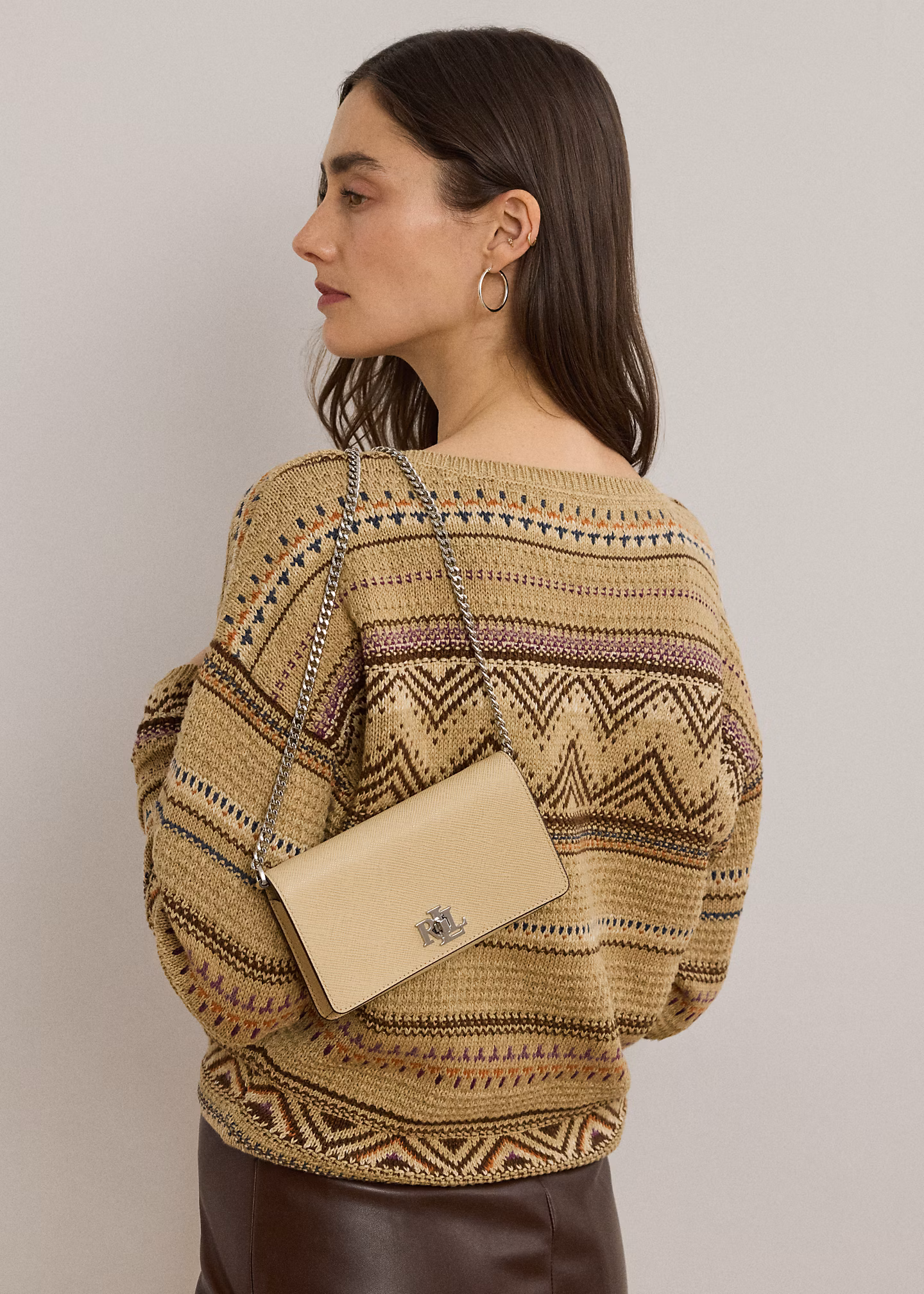 Strukturierte Techniktasche zum Umhängen - RALPH LAUREN OUTLET