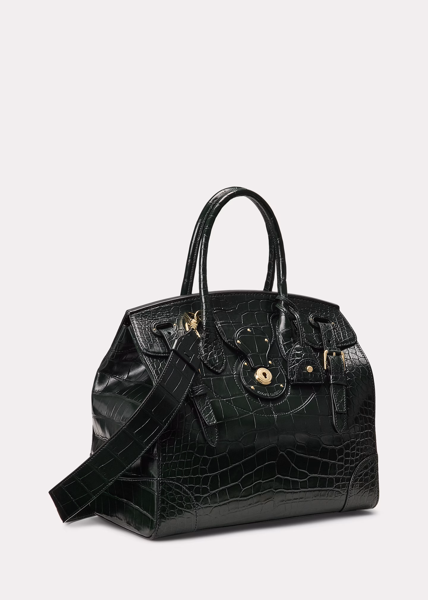 Tasche Soft Ricky 33 aus Alligatorleder - RALPH LAUREN OUTLET