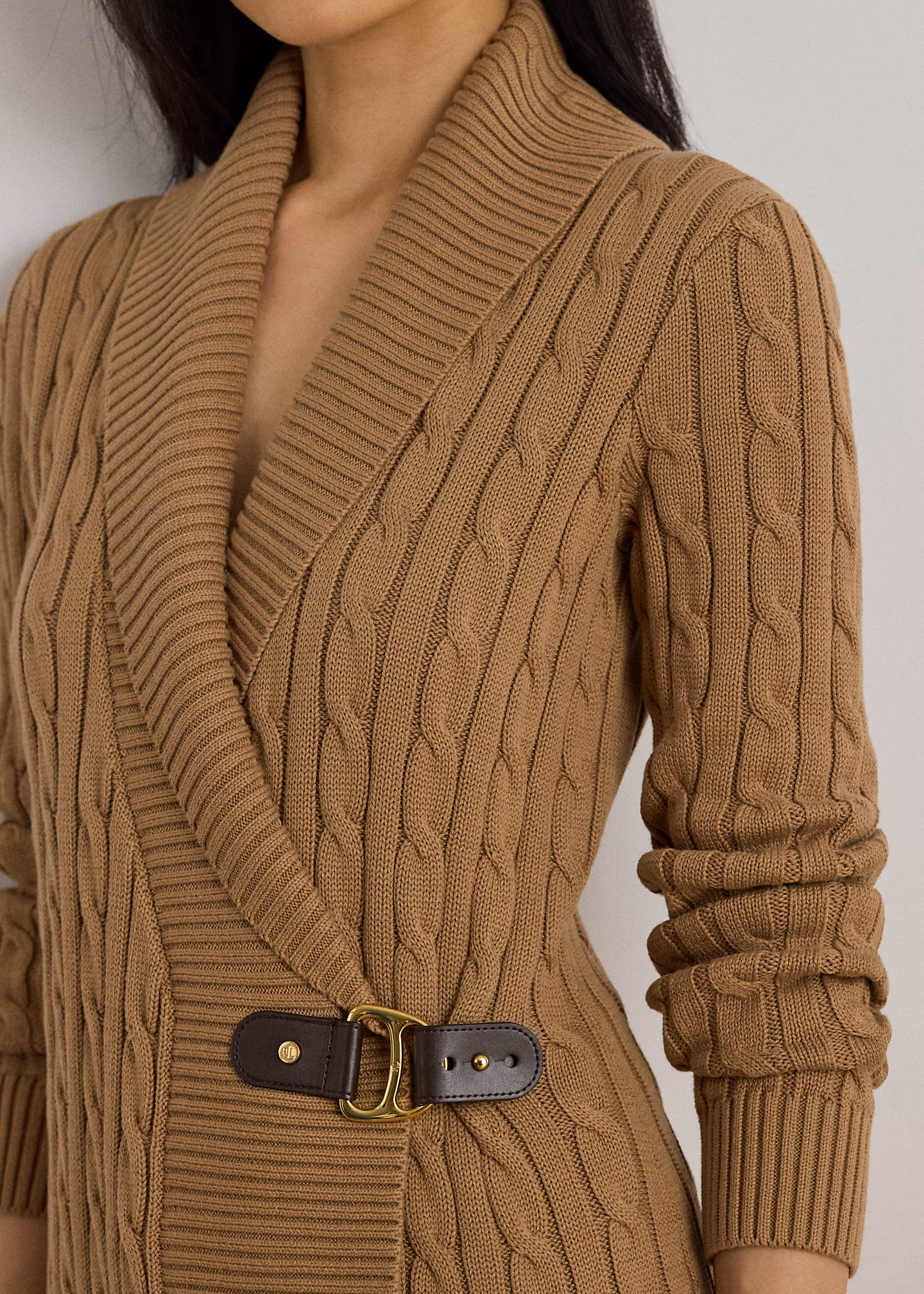 Baumwollpullover mit Schnalle - RALPH LAUREN OUTLET