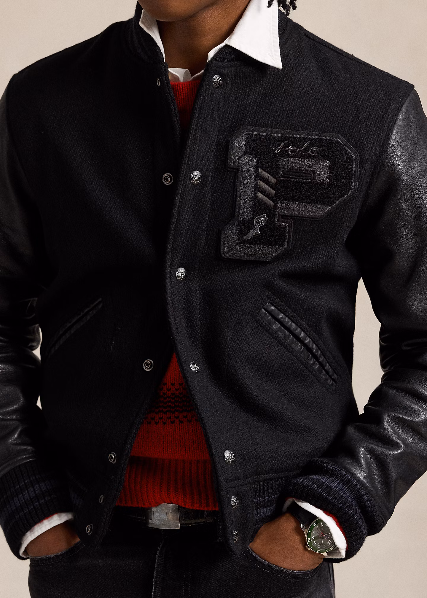 Die klassische College-Jacke - RALPH LAUREN OUTLET