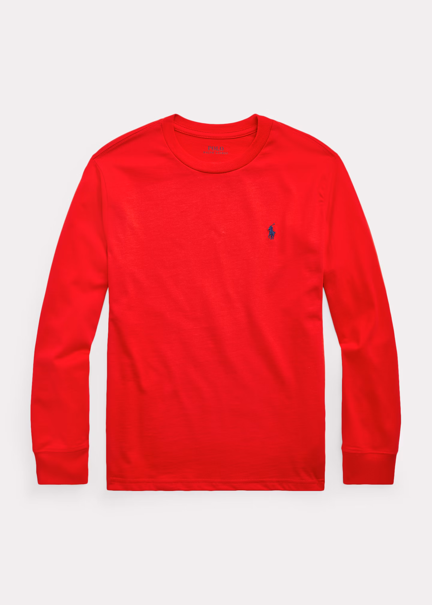 Langarm-T-Shirt aus Baumwolljersey - RALPH LAUREN OUTLET