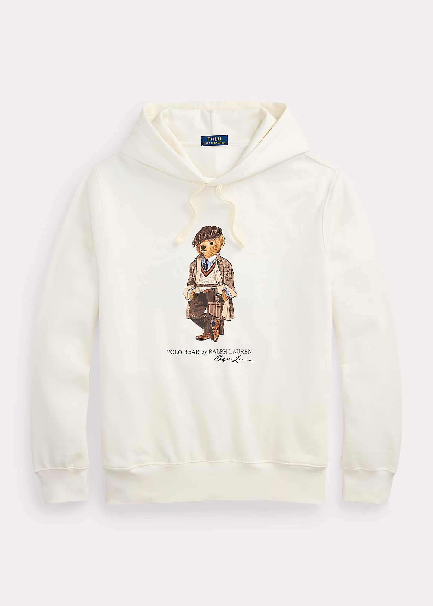 Fleece-Kapuzenpullover mit Polo Bear - RALPH LAUREN OUTLET