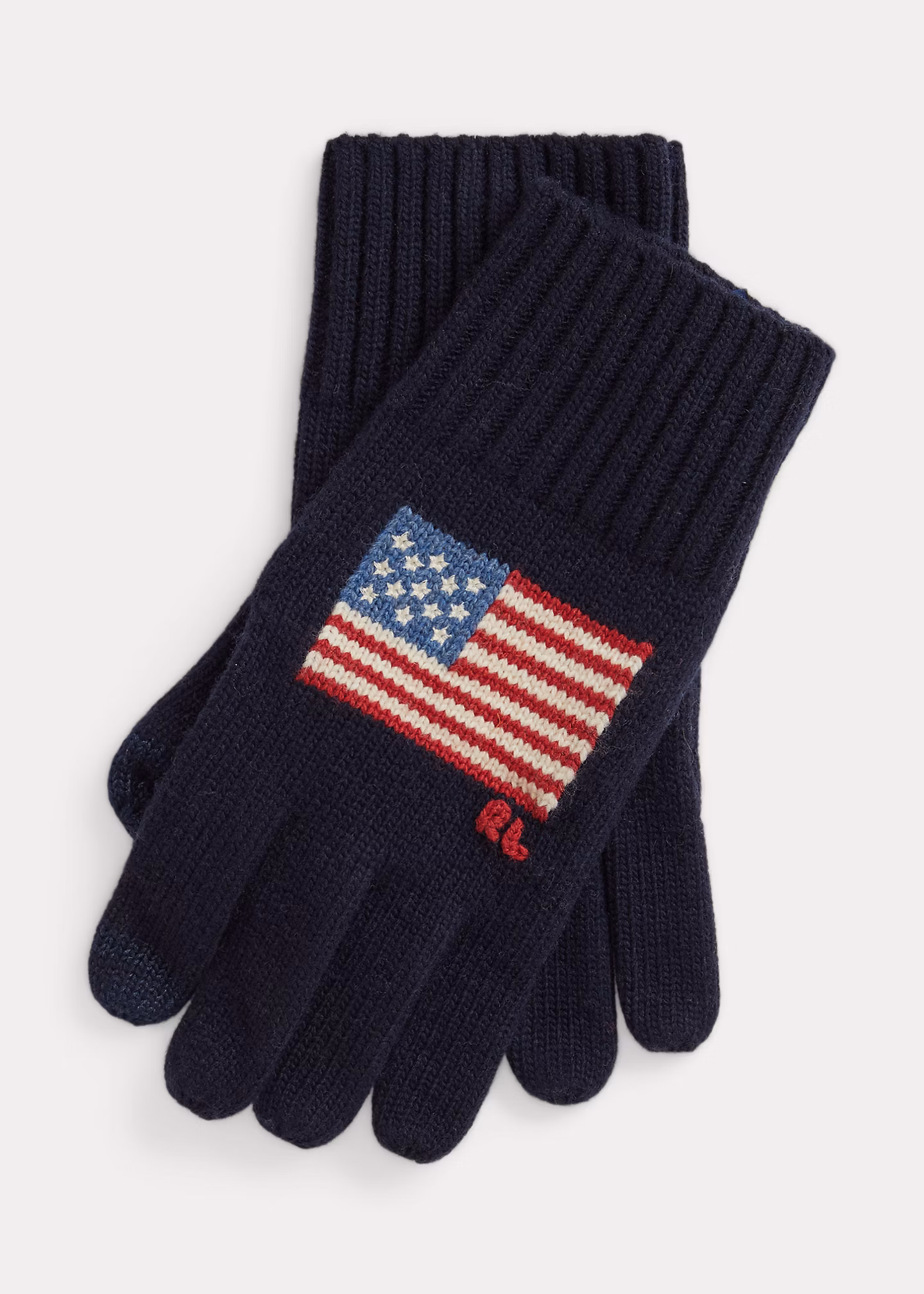 Touchscreen-Handschuhe mit Flagge - RALPH LAUREN OUTLET