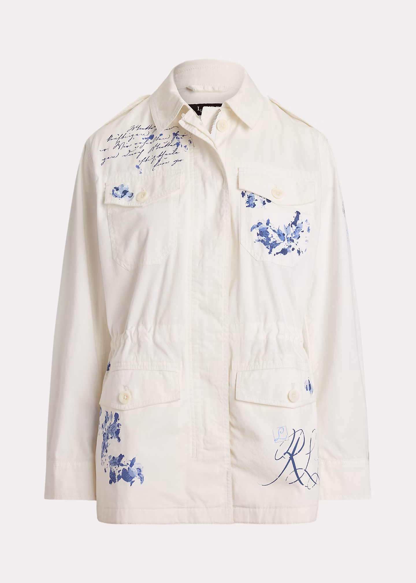 Federleichte Twill-Feldjacke mit Druck - RALPH LAUREN OUTLET