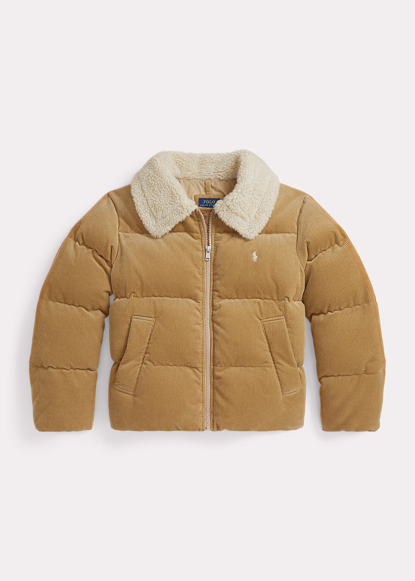 Daunenjacke aus Baumwollkordsamt - RALPH LAUREN OUTLET