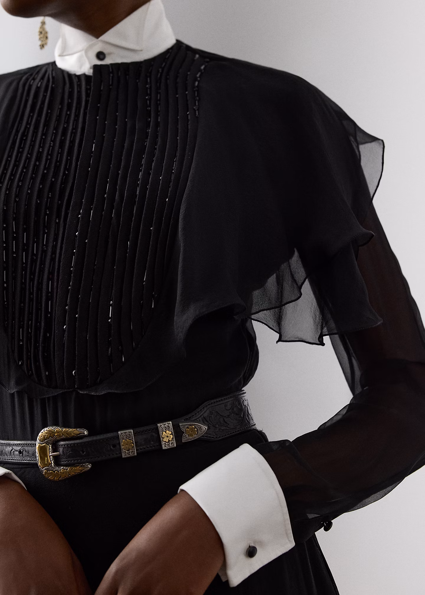 Abendkleid Emala aus Seidenchiffon - RALPH LAUREN OUTLET