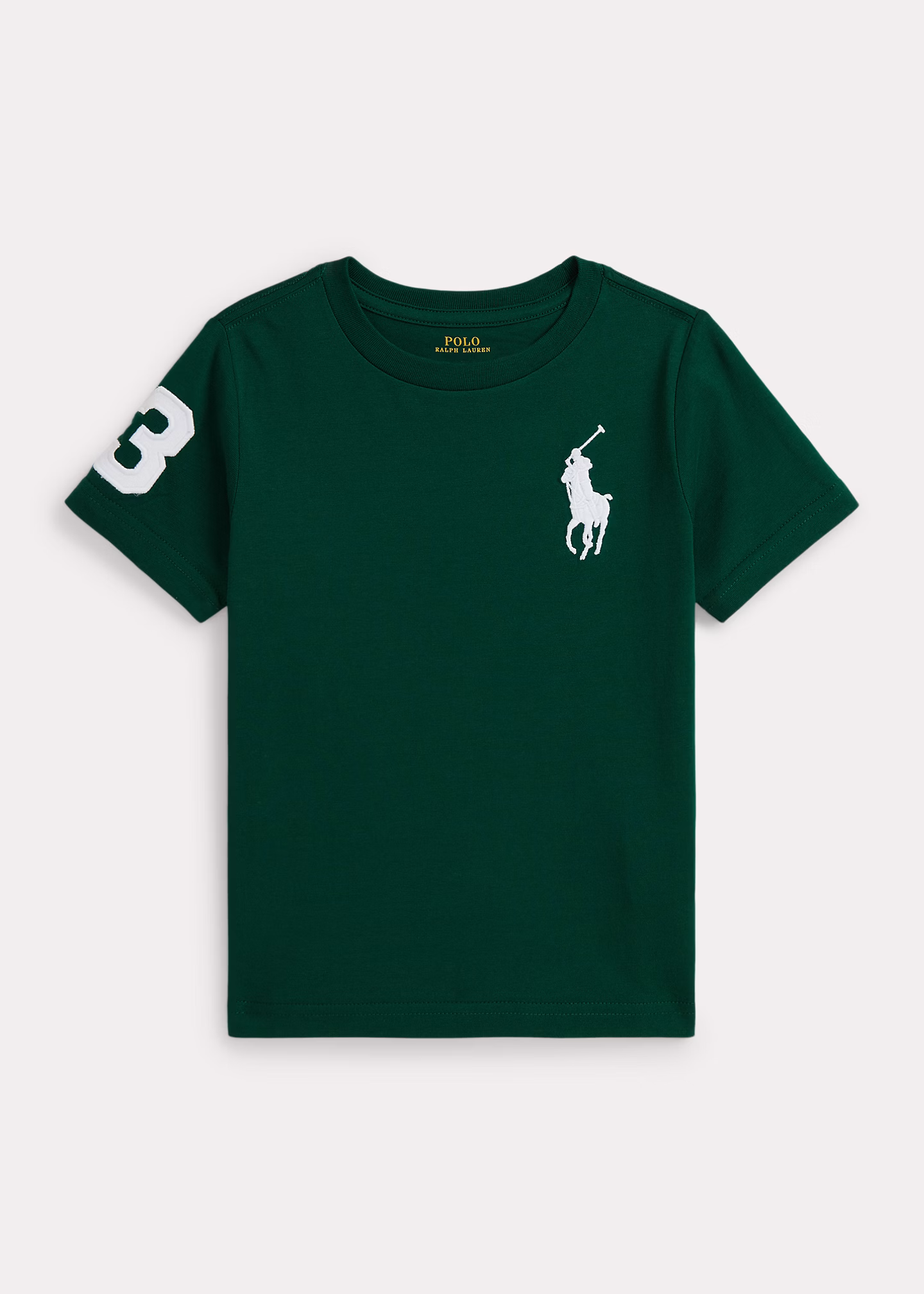 T-Shirt aus Baumwolljersey mit Big Pony - RALPH LAUREN OUTLET