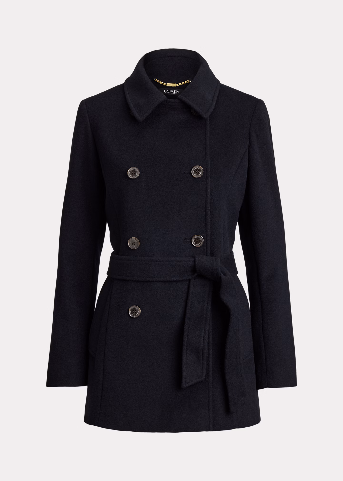 Zweireihiger Mantel mit Gürtel - RALPH LAUREN OUTLET