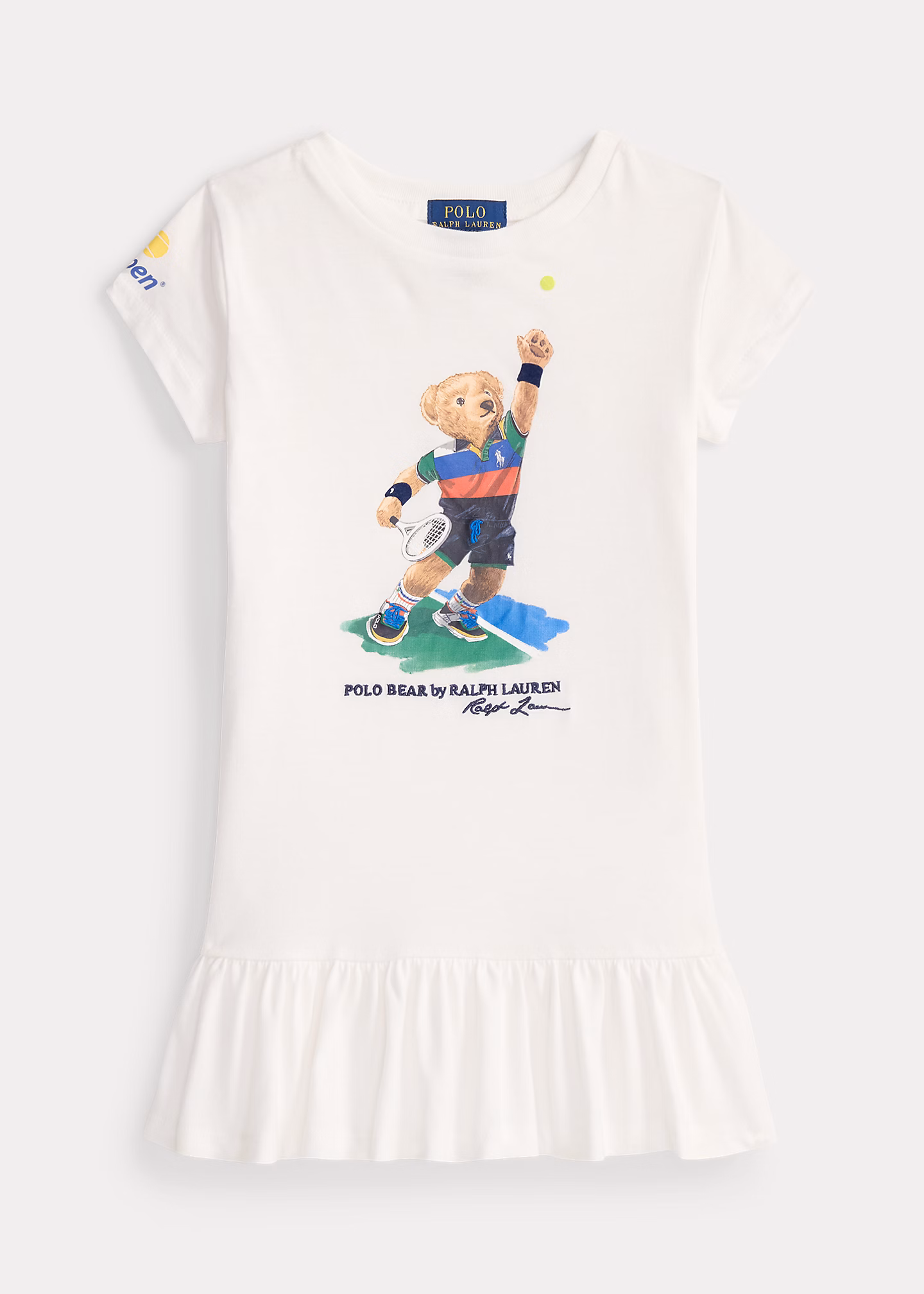 Baumwollkleid US Open mit Polo Bear - RALPH LAUREN OUTLET