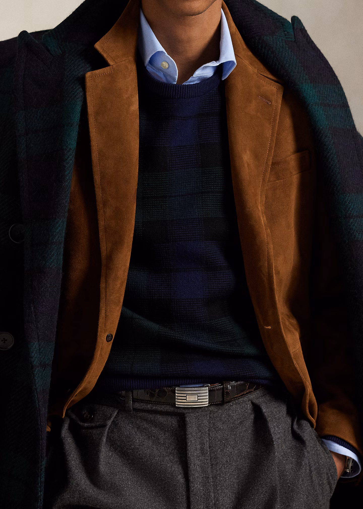 Waschbarer Karo-Wollpullover - RALPH LAUREN OUTLET