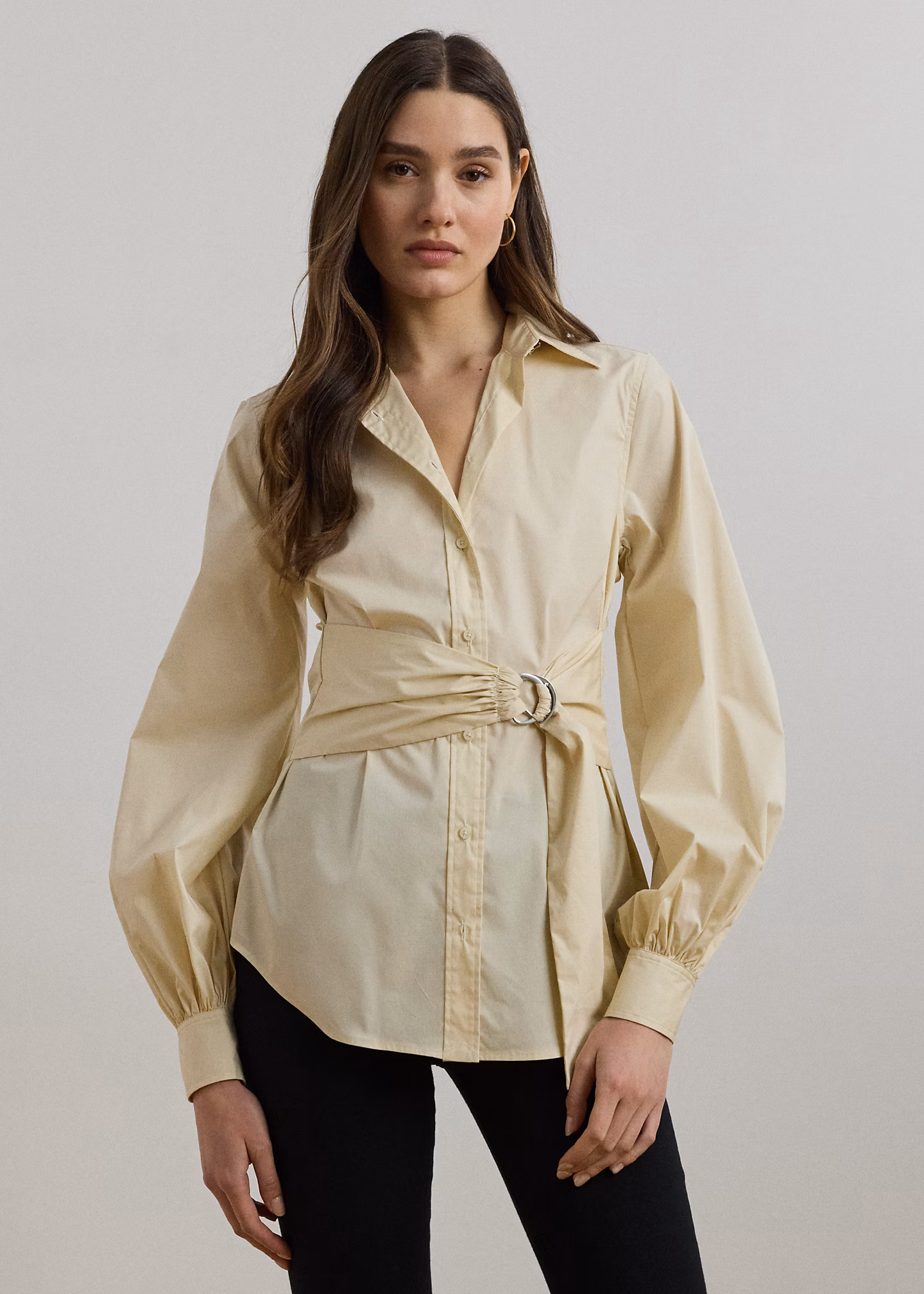 Hemd mit Schnürung vorne - RALPH LAUREN OUTLET