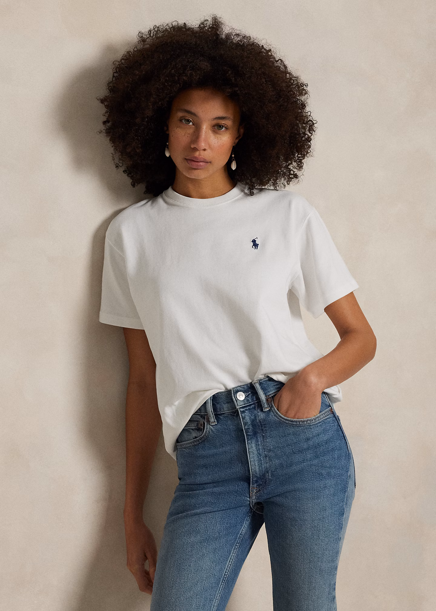 Relaxed-Fit T-Shirt aus Baumwolljersey - RALPH LAUREN OUTLET