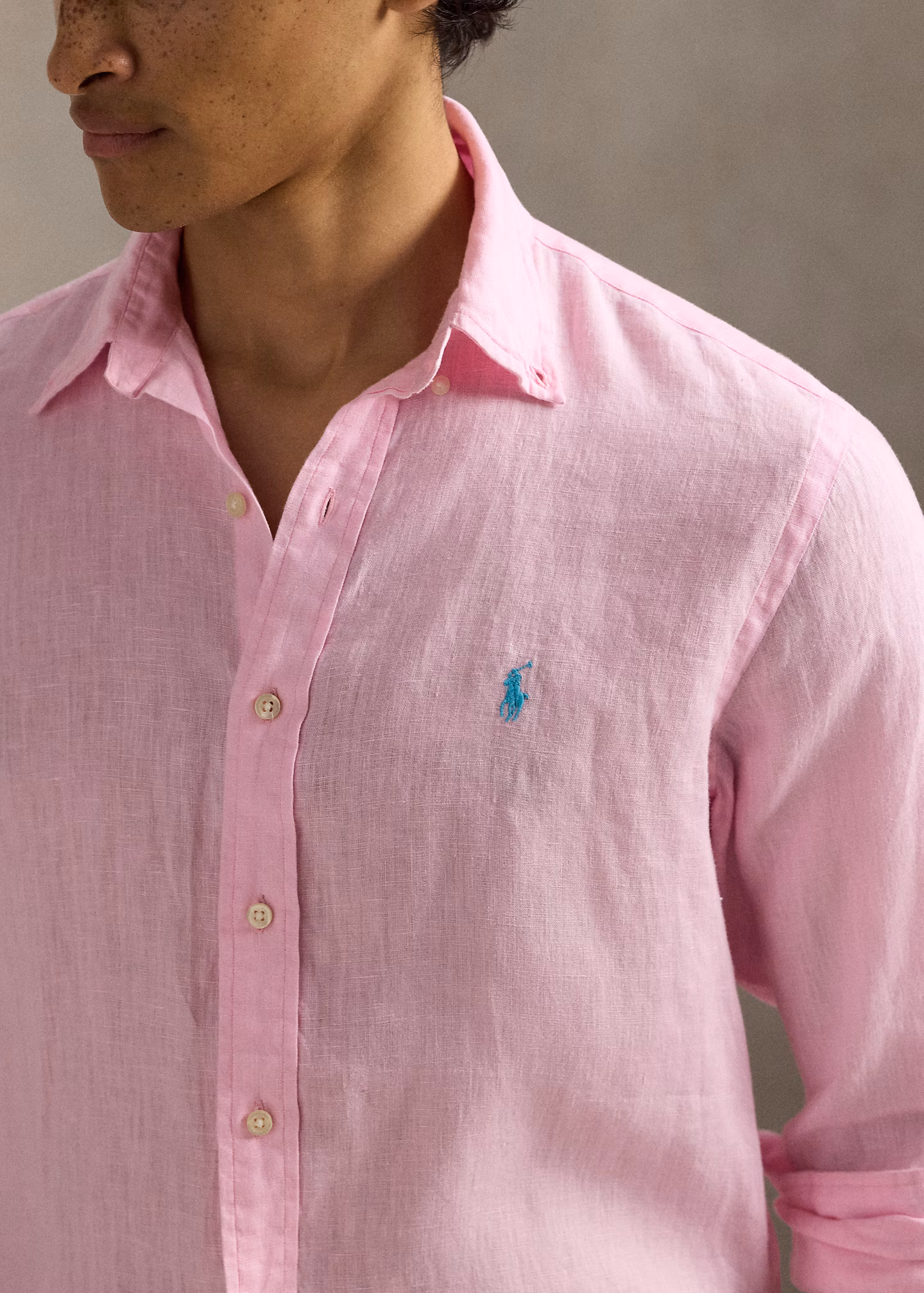 Custom-Fit Leinenhemd - RALPH LAUREN OUTLET