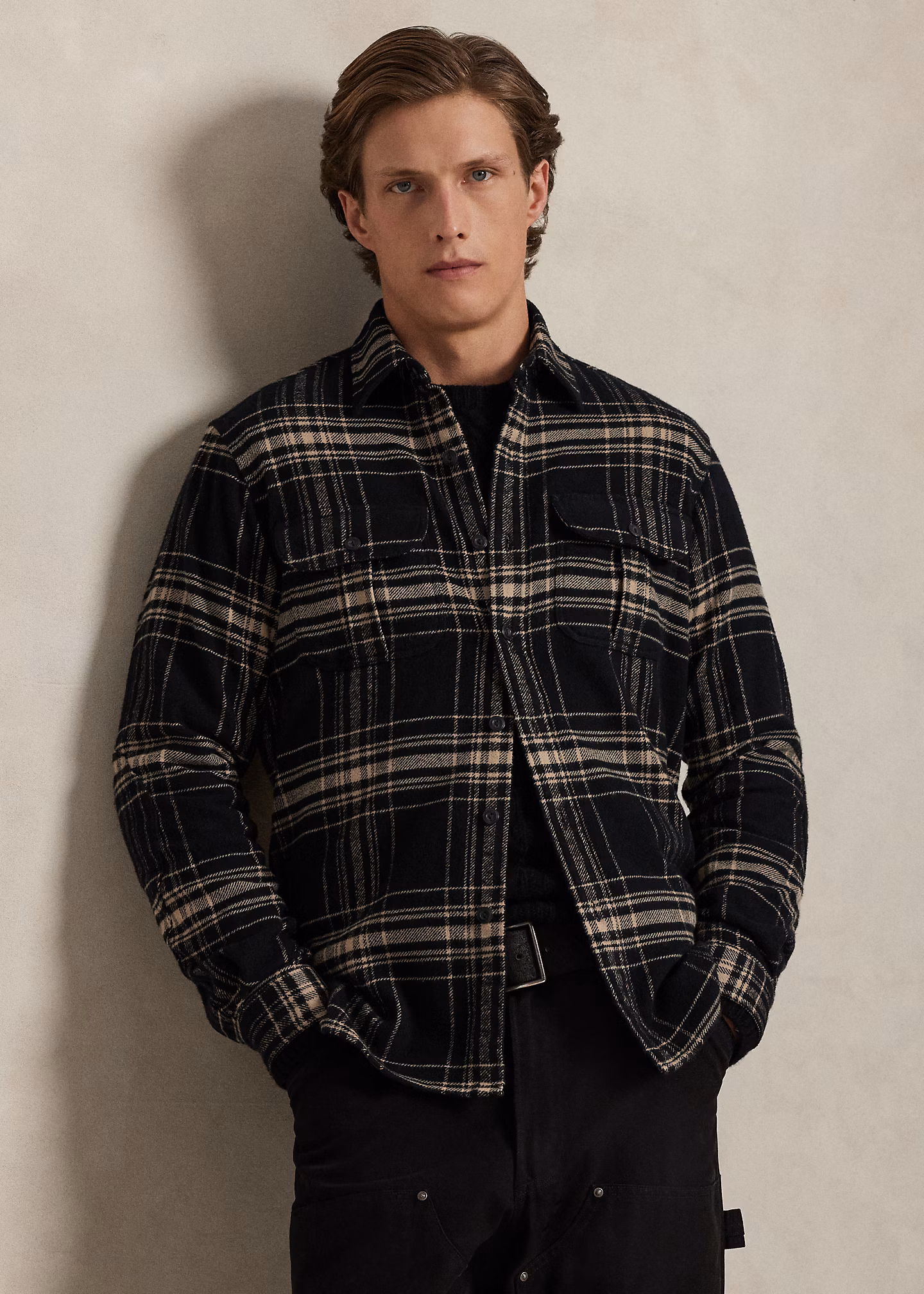 Classic-Fit Flanell-Arbeitshemd - RALPH LAUREN OUTLET