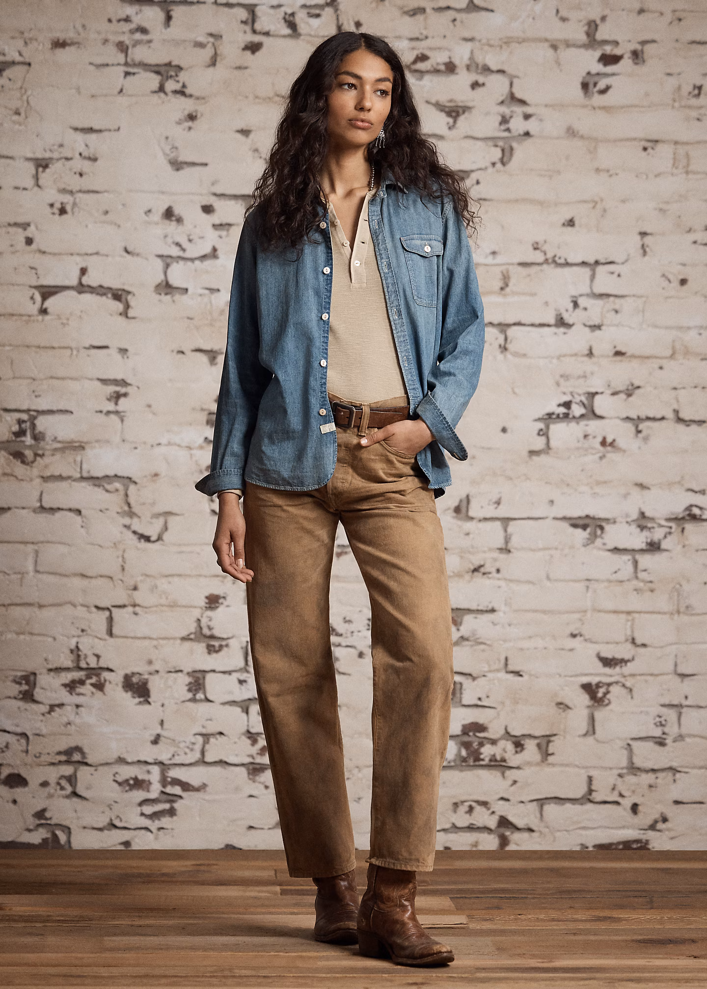 Boy-Fit Jeans mit hoher Leibhöhe - RALPH LAUREN OUTLET