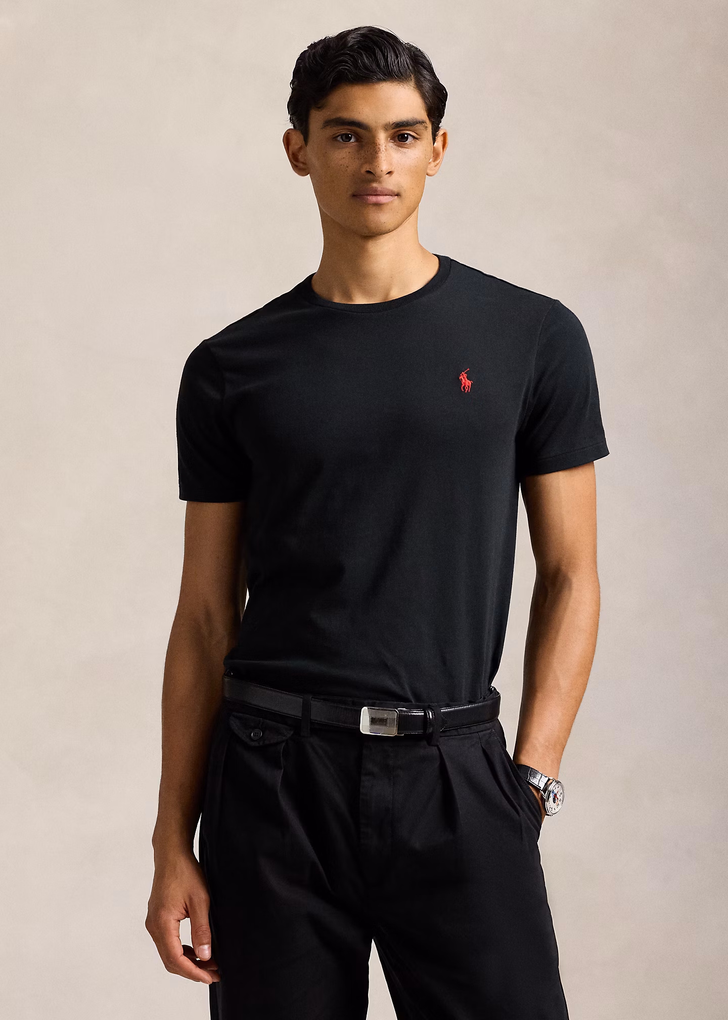 Custom-Slim-Fit Jersey-T-Shirt - RALPH LAUREN OUTLET