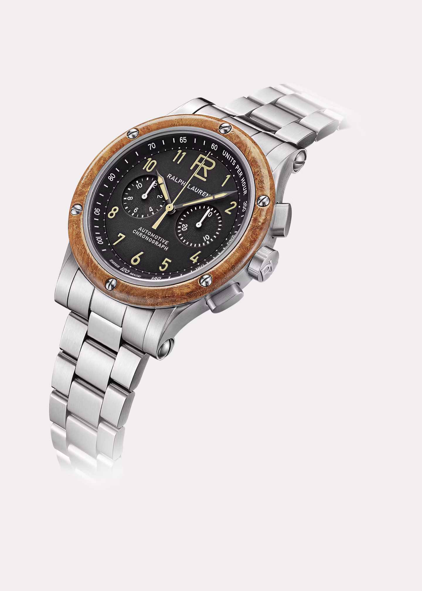 Chronograph 42 MM aus Stahl - RALPH LAUREN OUTLET