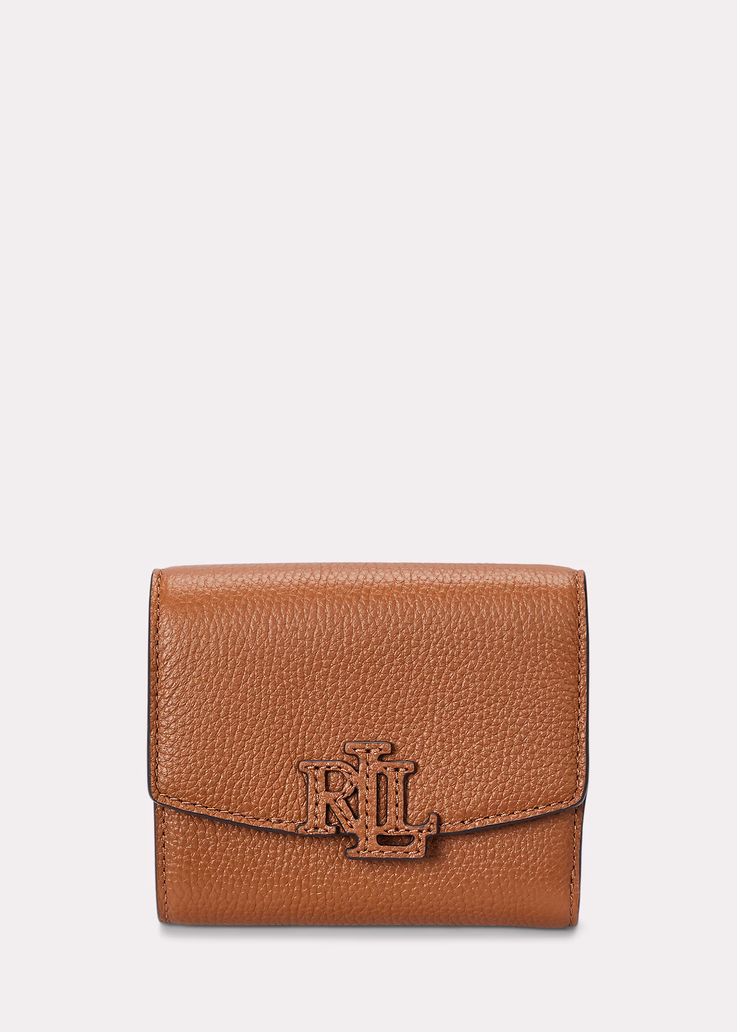 Kleine Narbenleder-Brieftasche Cameryn - RALPH LAUREN OUTLET