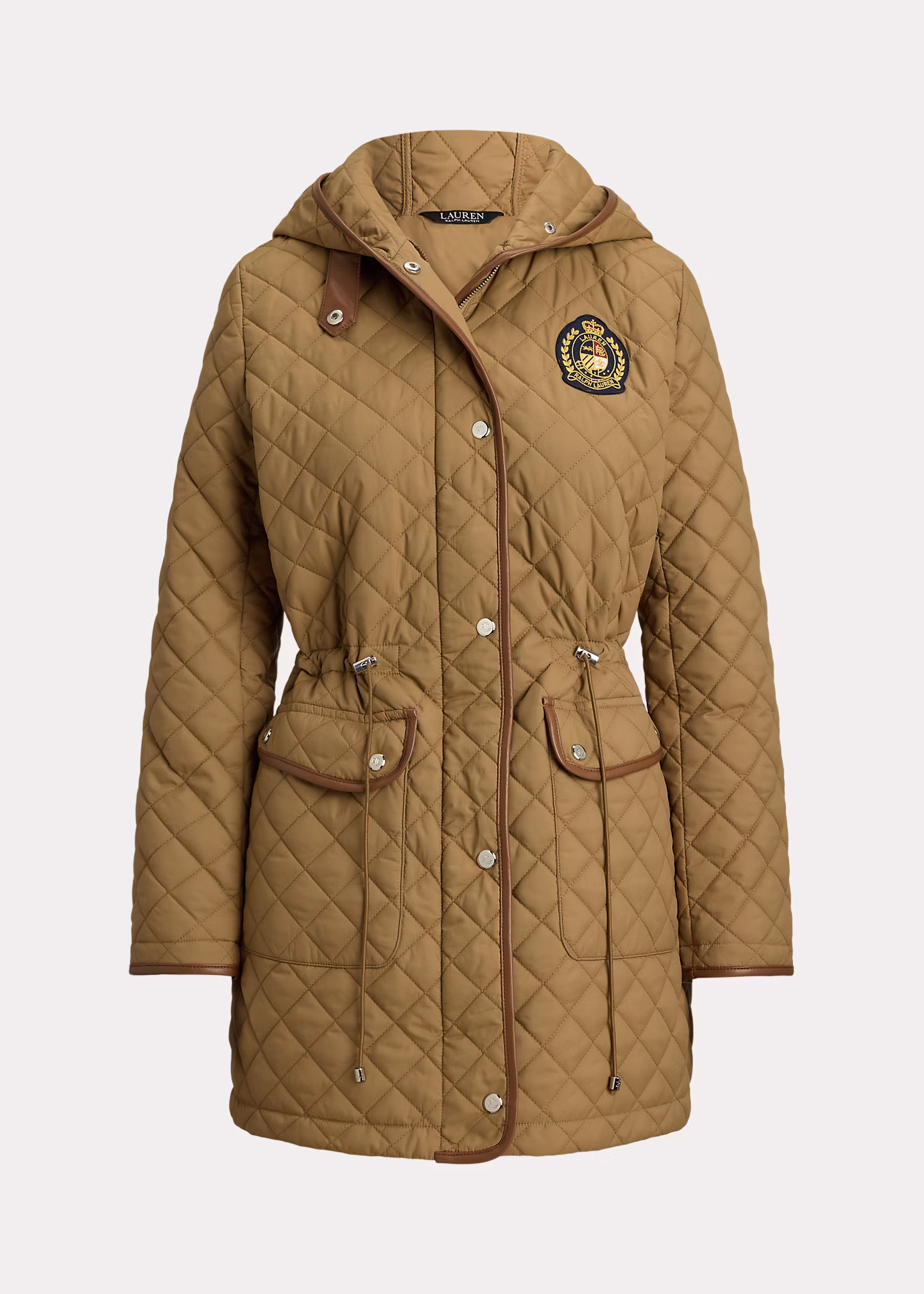Anorak mit Rautensteppung und Wappen - RALPH LAUREN OUTLET