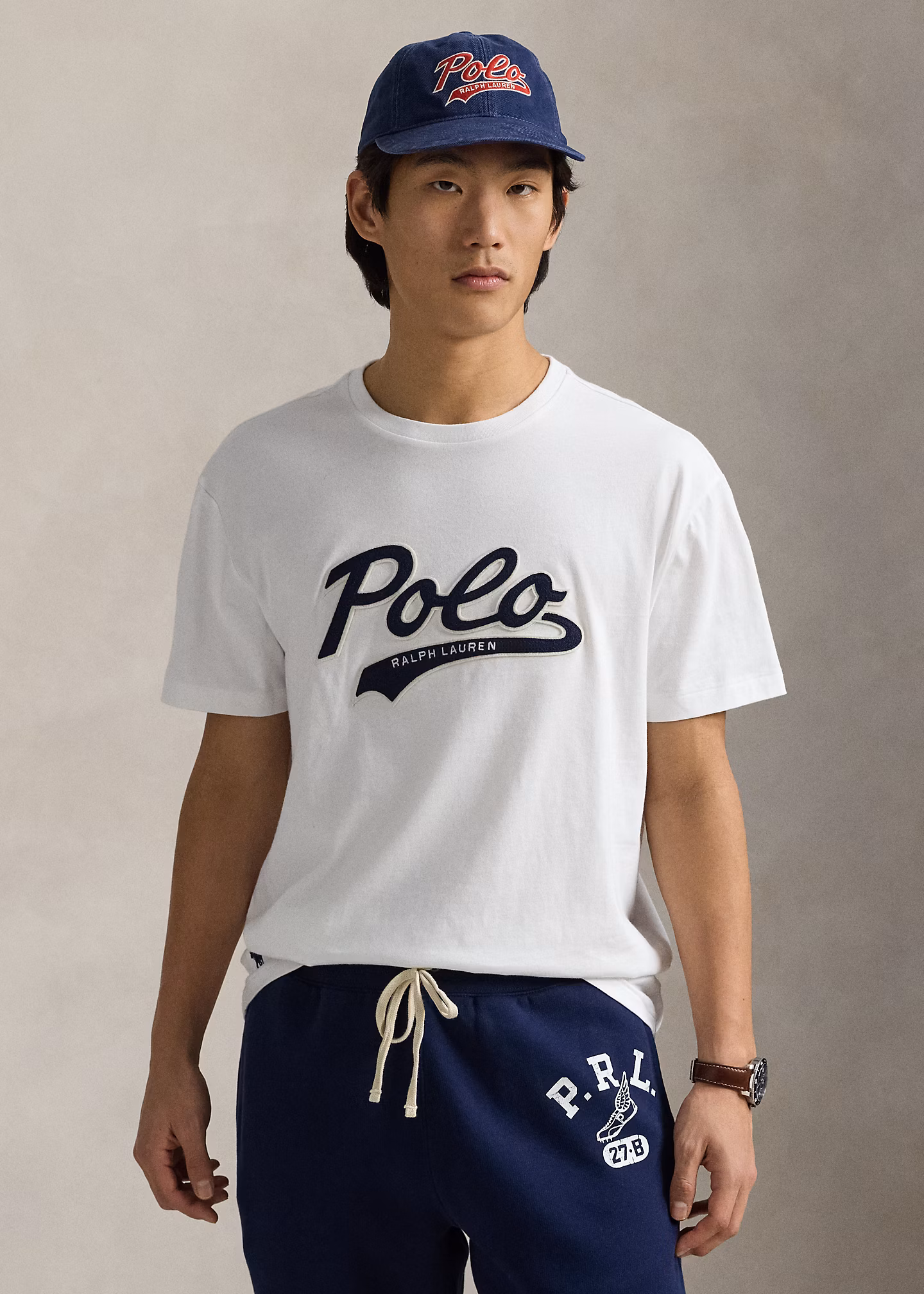 Classic-Fit Jersey-T-Shirt mit Logo - RALPH LAUREN OUTLET