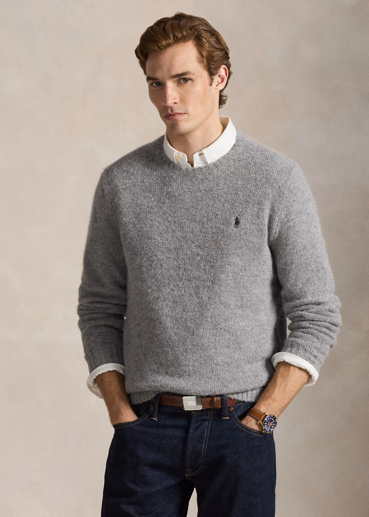 Strukturierter Rundhalspullover - RALPH LAUREN OUTLET