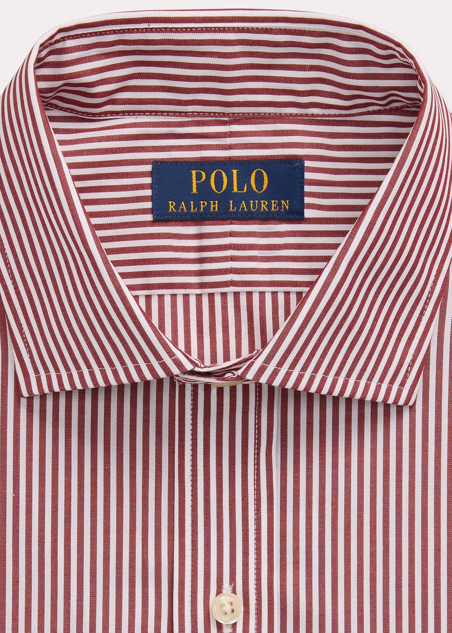Custom-Fit Popelinehemd mit Streifen - RALPH LAUREN OUTLET