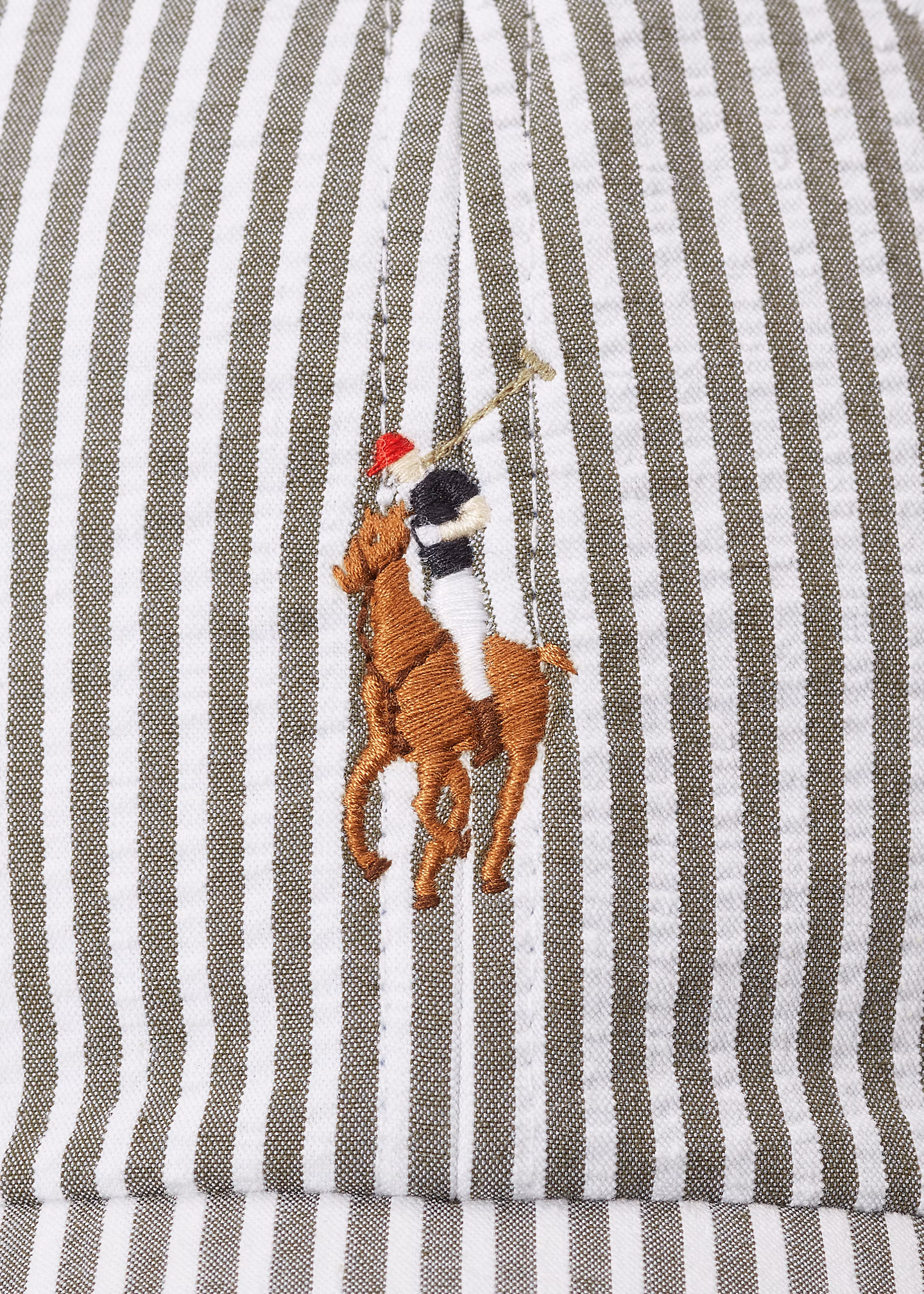 Baseballkappe aus Seersucker - RALPH LAUREN OUTLET