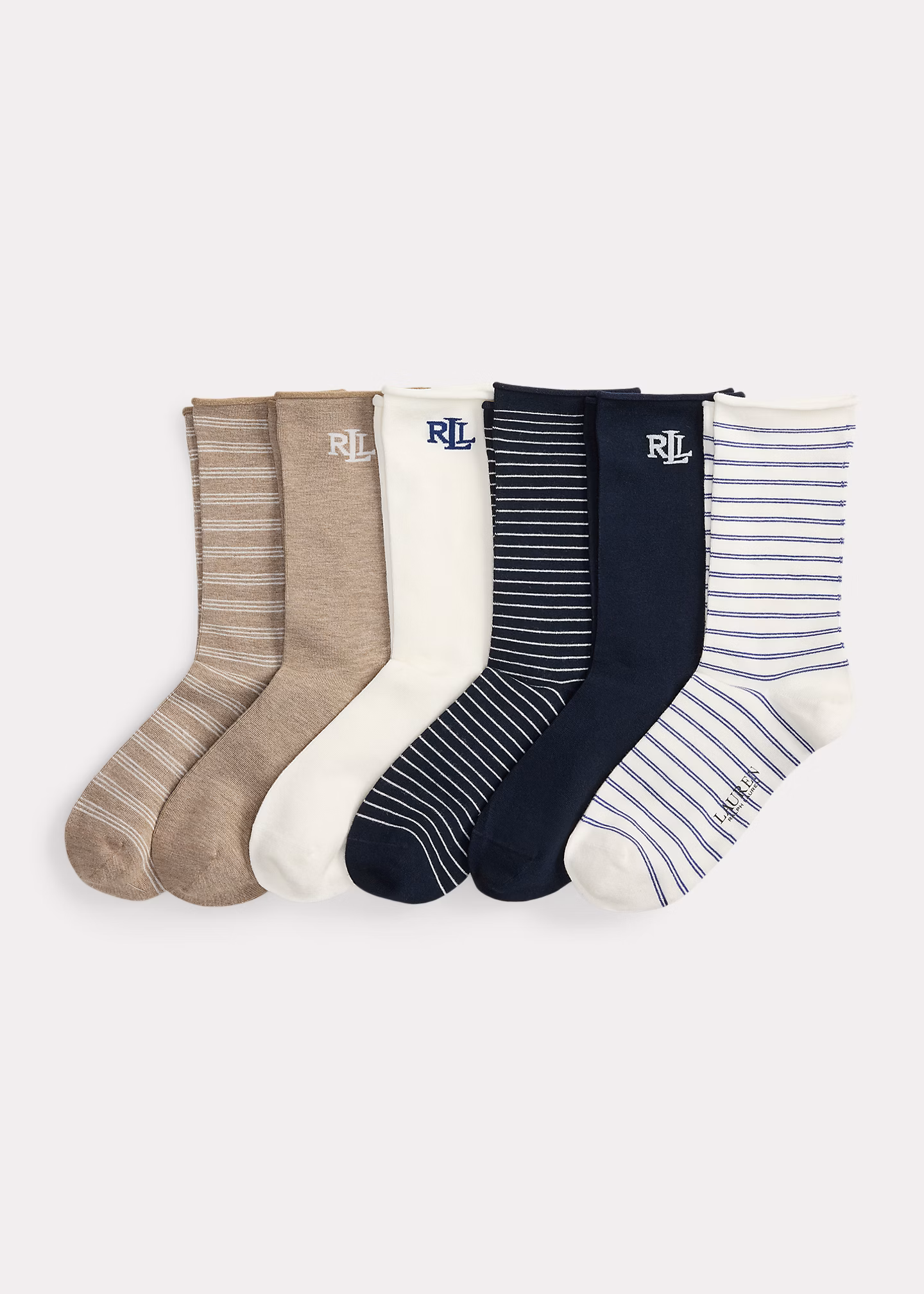 6er-Pack Socken mit Rollsaum - RALPH LAUREN OUTLET