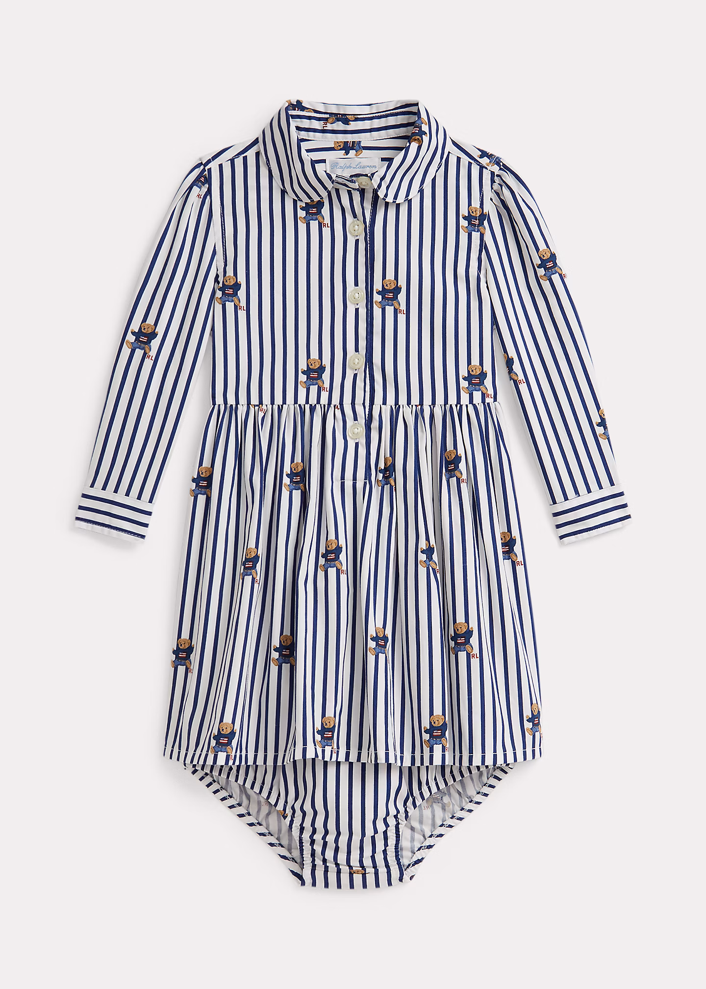 Hemdkleid mit Polo Bear und Höschen - RALPH LAUREN OUTLET